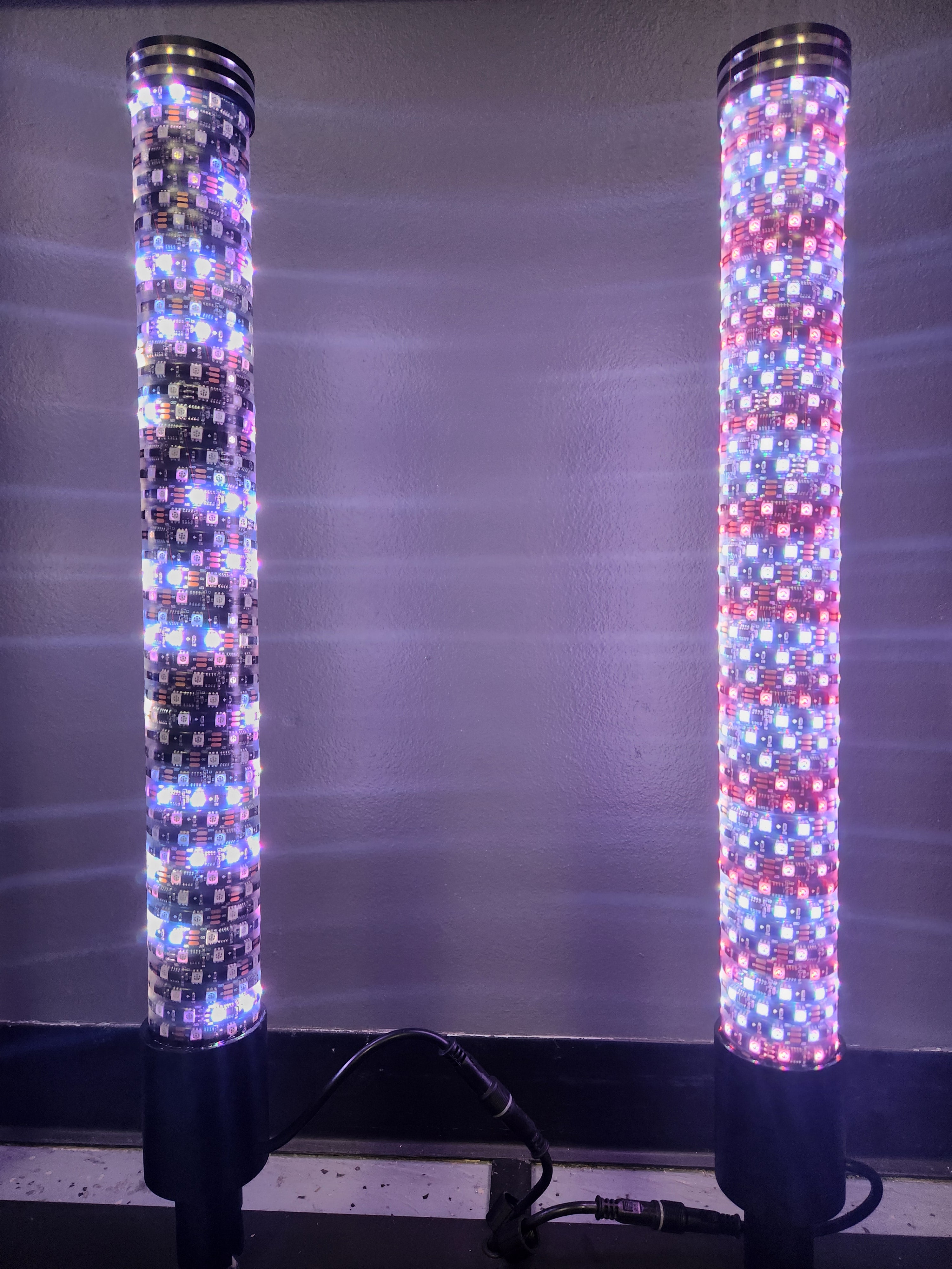 Photo of Fatty LED Light Whips (Pair) by R1 Industries - Premium LED Light Whips & Rock Lights for UTVs / Side by Sides
