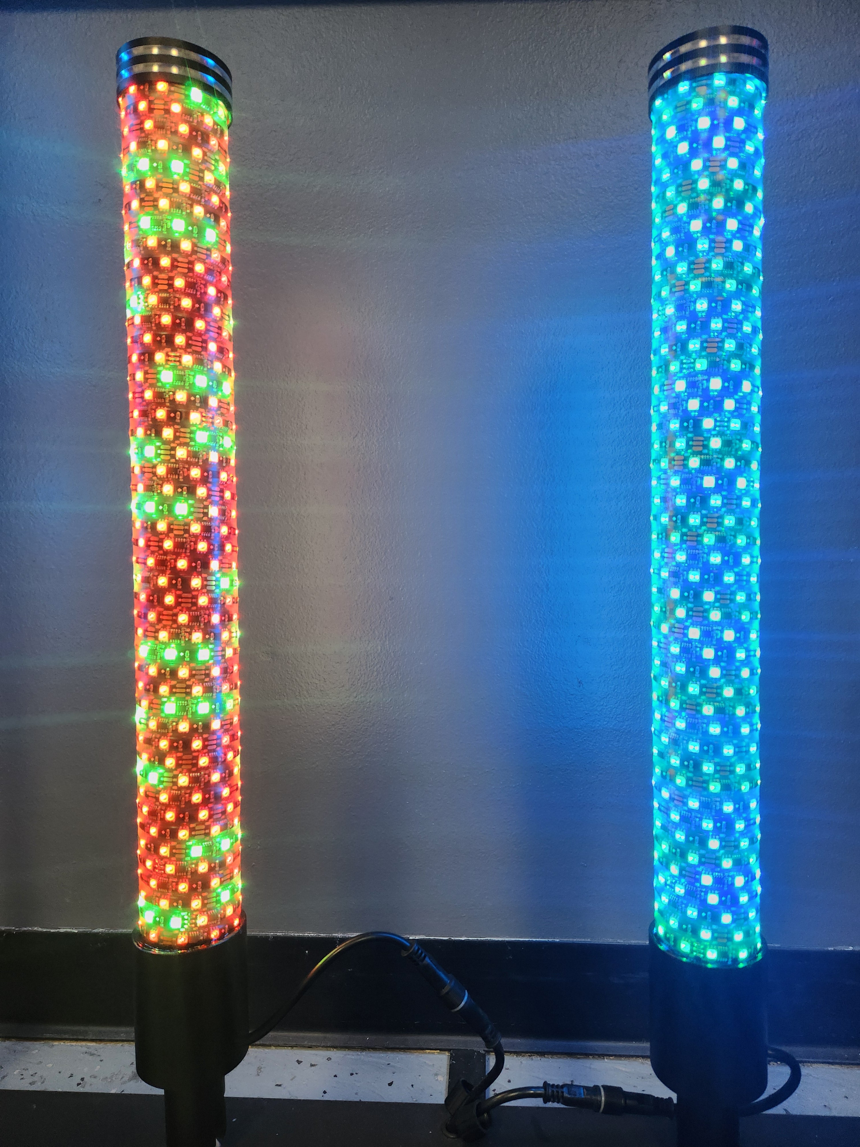 Photo of Fatty LED Light Whips (Pair) by R1 Industries - Premium LED Light Whips & Rock Lights for UTVs / Side by Sides