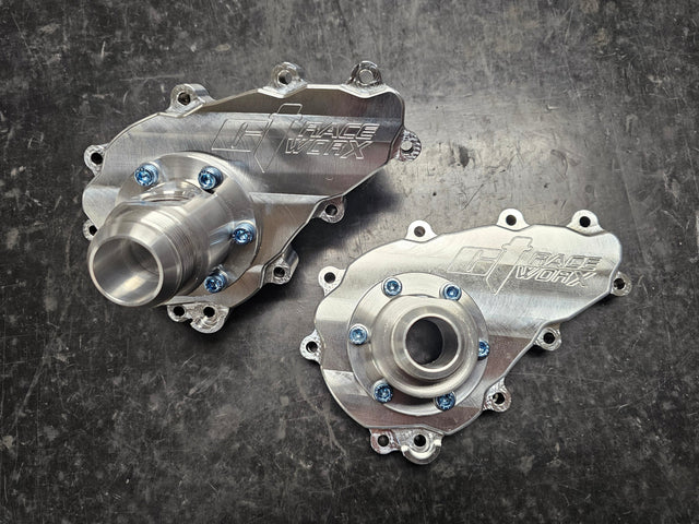 Photo of Maverick R Water Pump Cover by CT Race Worx - Premium Accessories for UTVs / Side by Sides