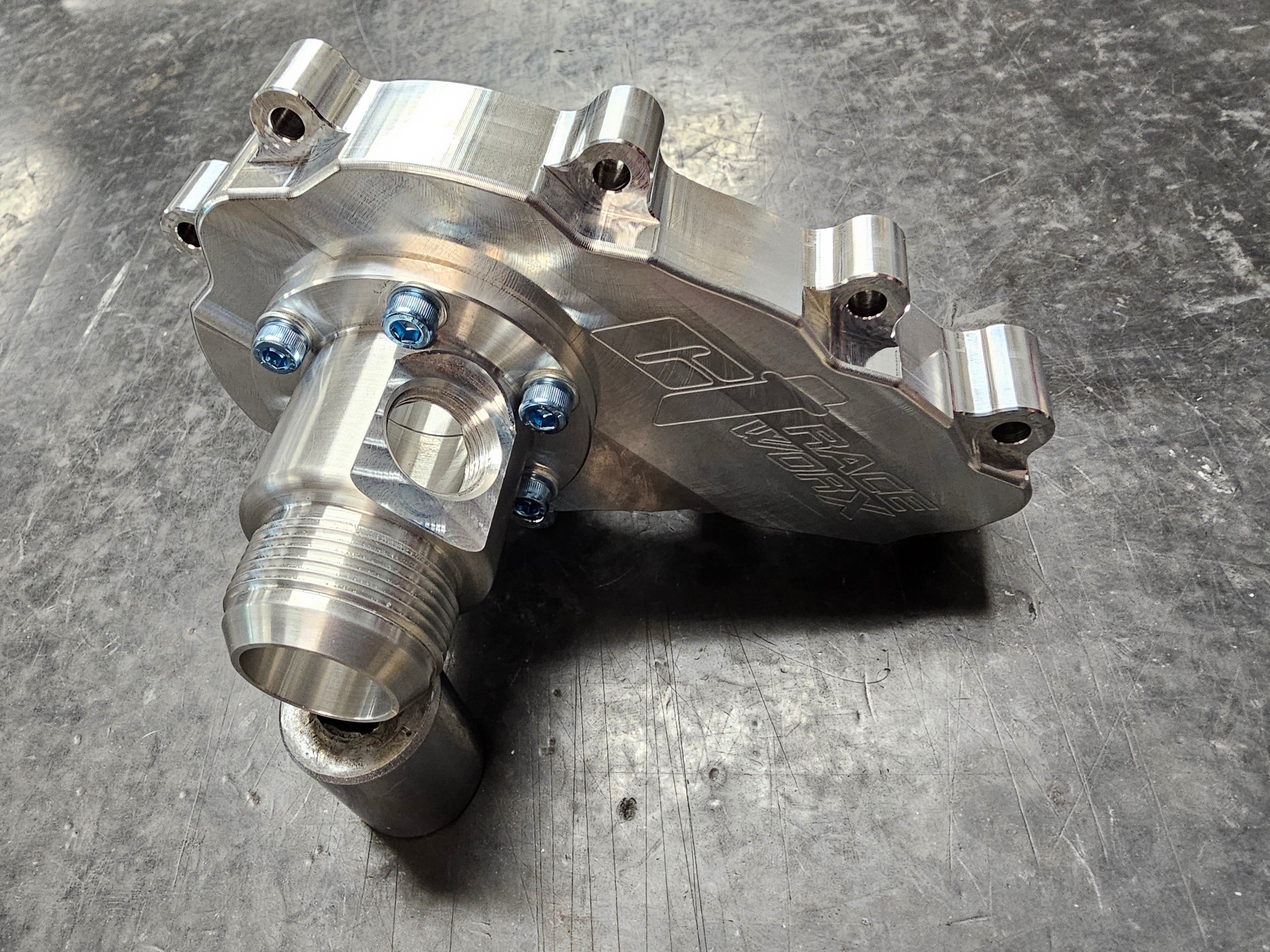 Photo of Maverick R Water Pump Cover by CT Race Worx - Premium Accessories for UTVs / Side by Sides