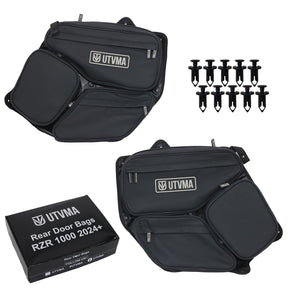 Photo of RZR 1000 Rear Door Bag Set (2024+) by UTV Mountain Accessories - Premium Door Bags & Door Accessories for UTVs / Side by Sides