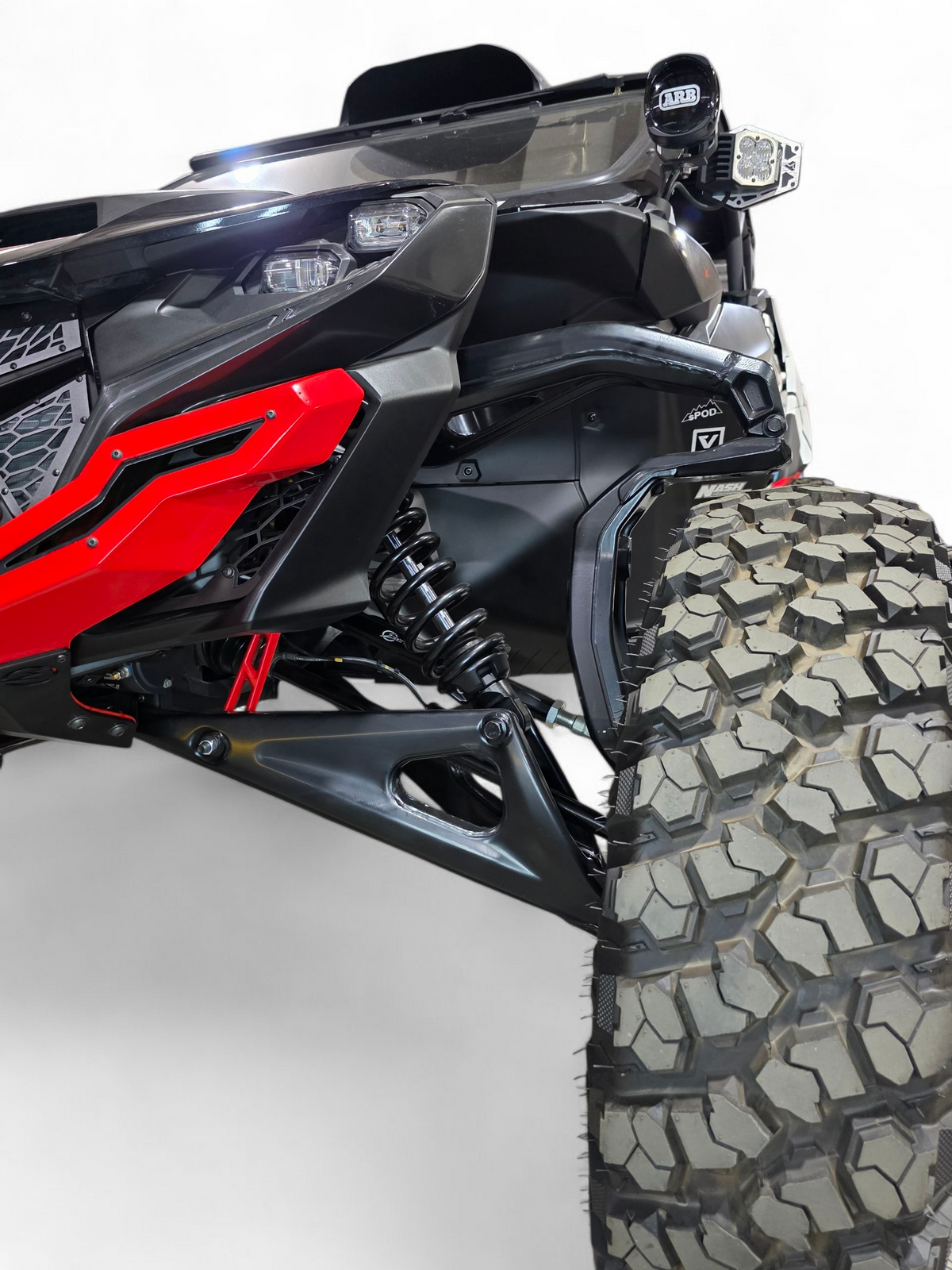 2024+ Can Am Maverick R Billet Tie Rods - Anodized Black