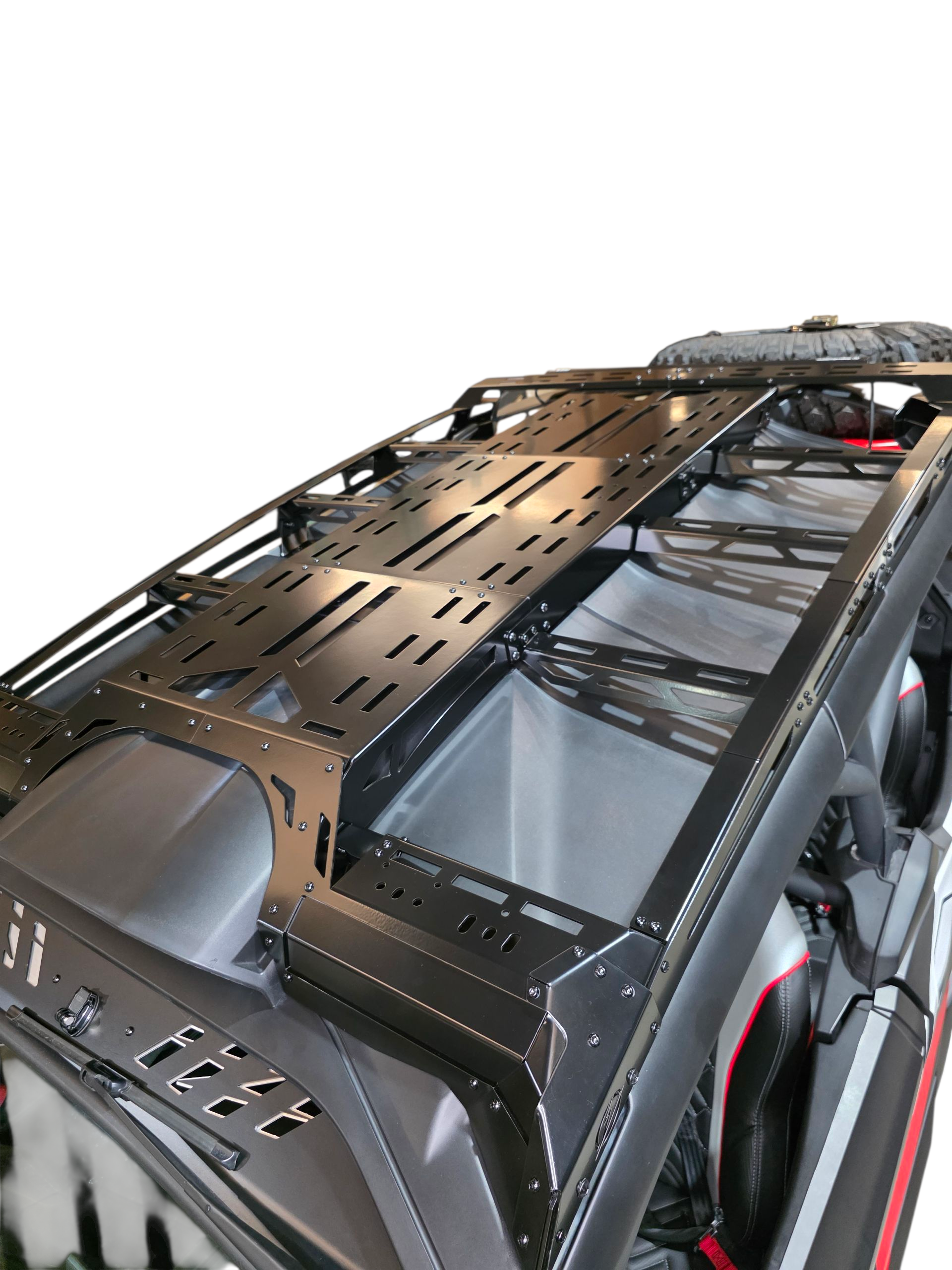 Elektric Offroad - 2024+ Can Am Maverick R Max Roof Rack (Works with Can-am Hood Scoop)