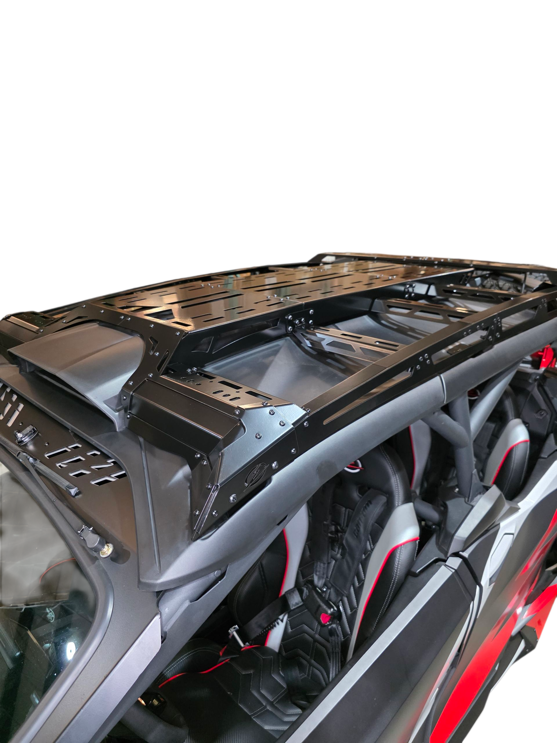 Elektric Offroad - 2024+ Can Am Maverick R Max Roof Rack (Works with Can-am Hood Scoop)