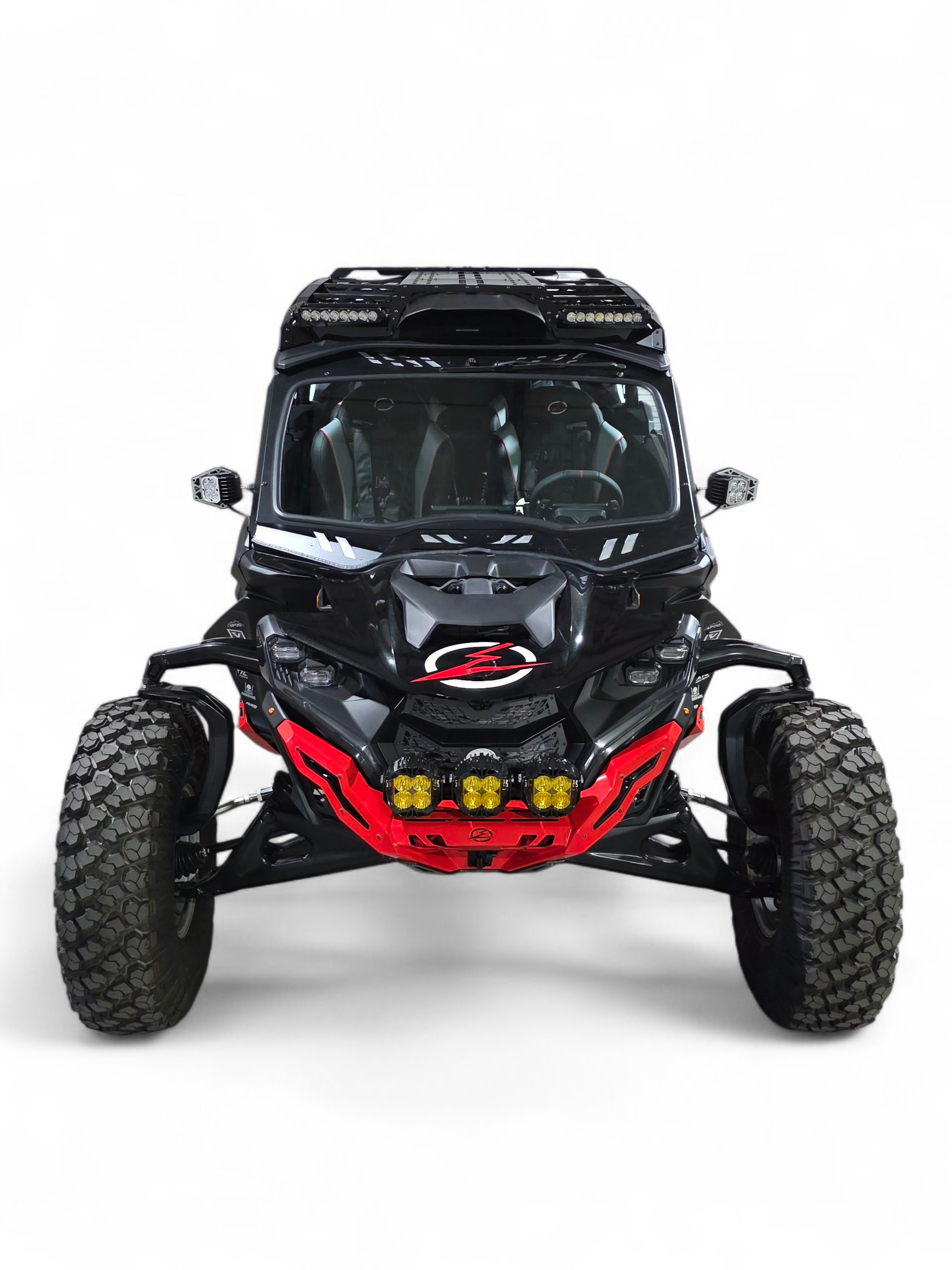 Elektric Offroad - 2024+ Can Am Maverick R Max Roof Rack (Works with Can-am Hood Scoop)