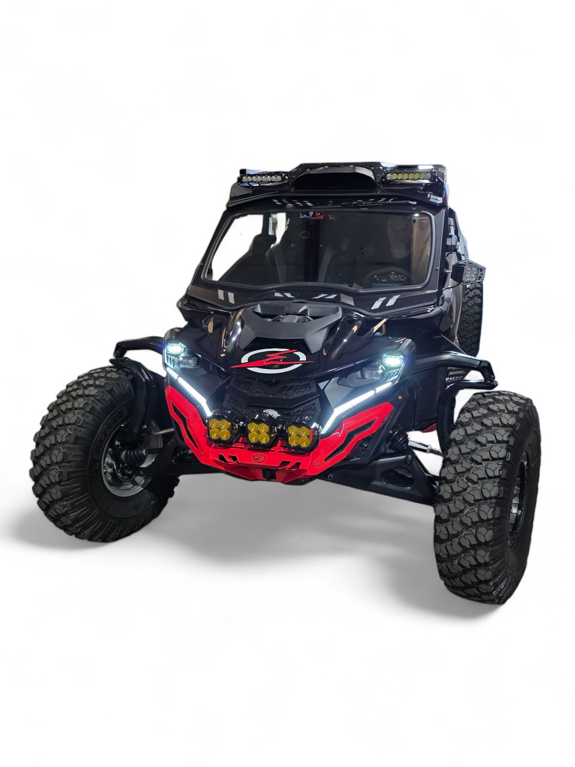 Elektric Offroad - 2024+ Can Am Maverick R Max Roof Rack (Works with Can-am Hood Scoop)