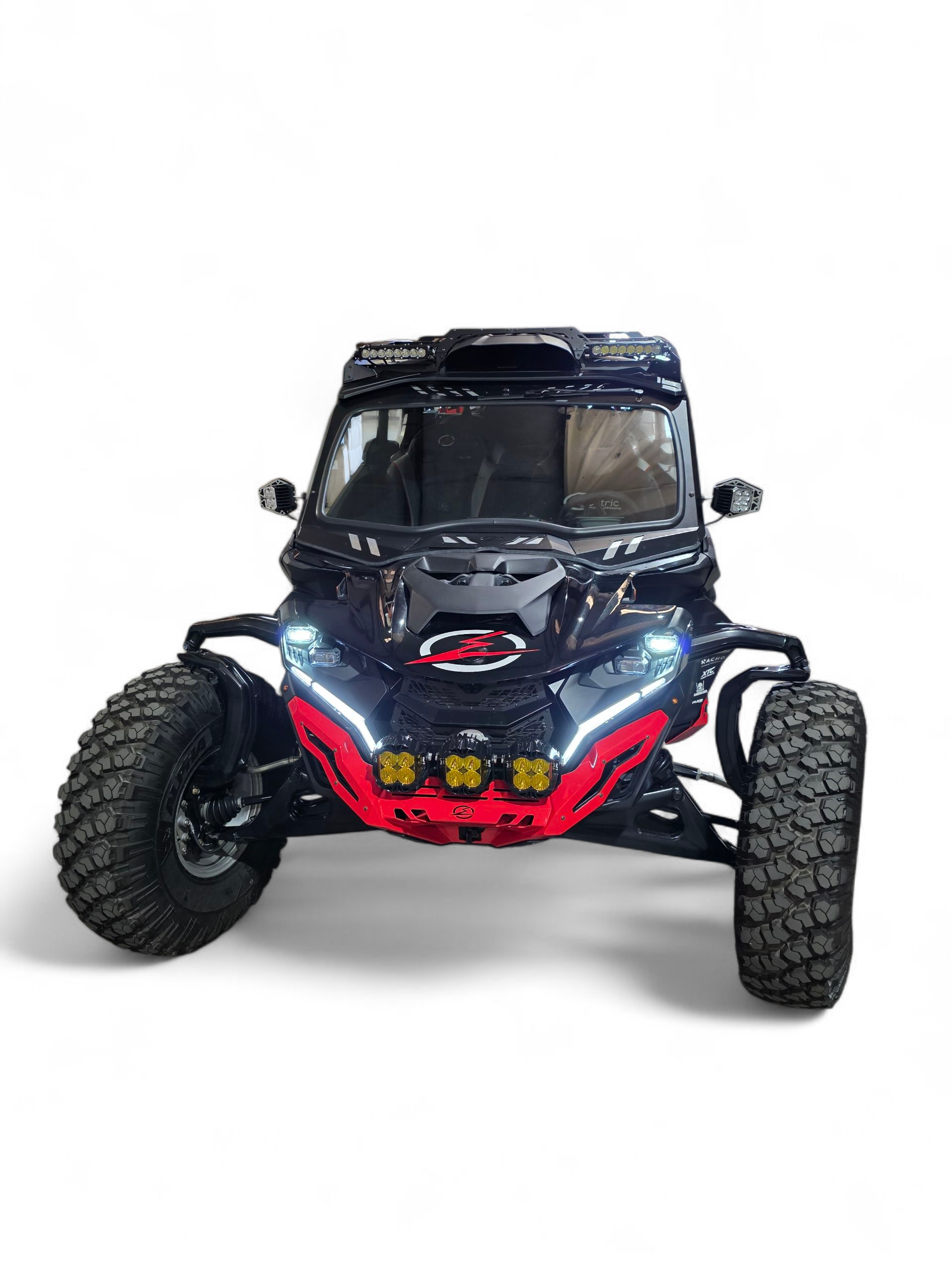 Elektric Offroad - 2024+ Can Am Maverick R Max Roof Rack (Works with Can-am Hood Scoop)