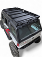 2024+ Polaris Xpedition ADV5 4-Seat Roof Rack vehicle with roof rack rear angle — Elektric Offroad