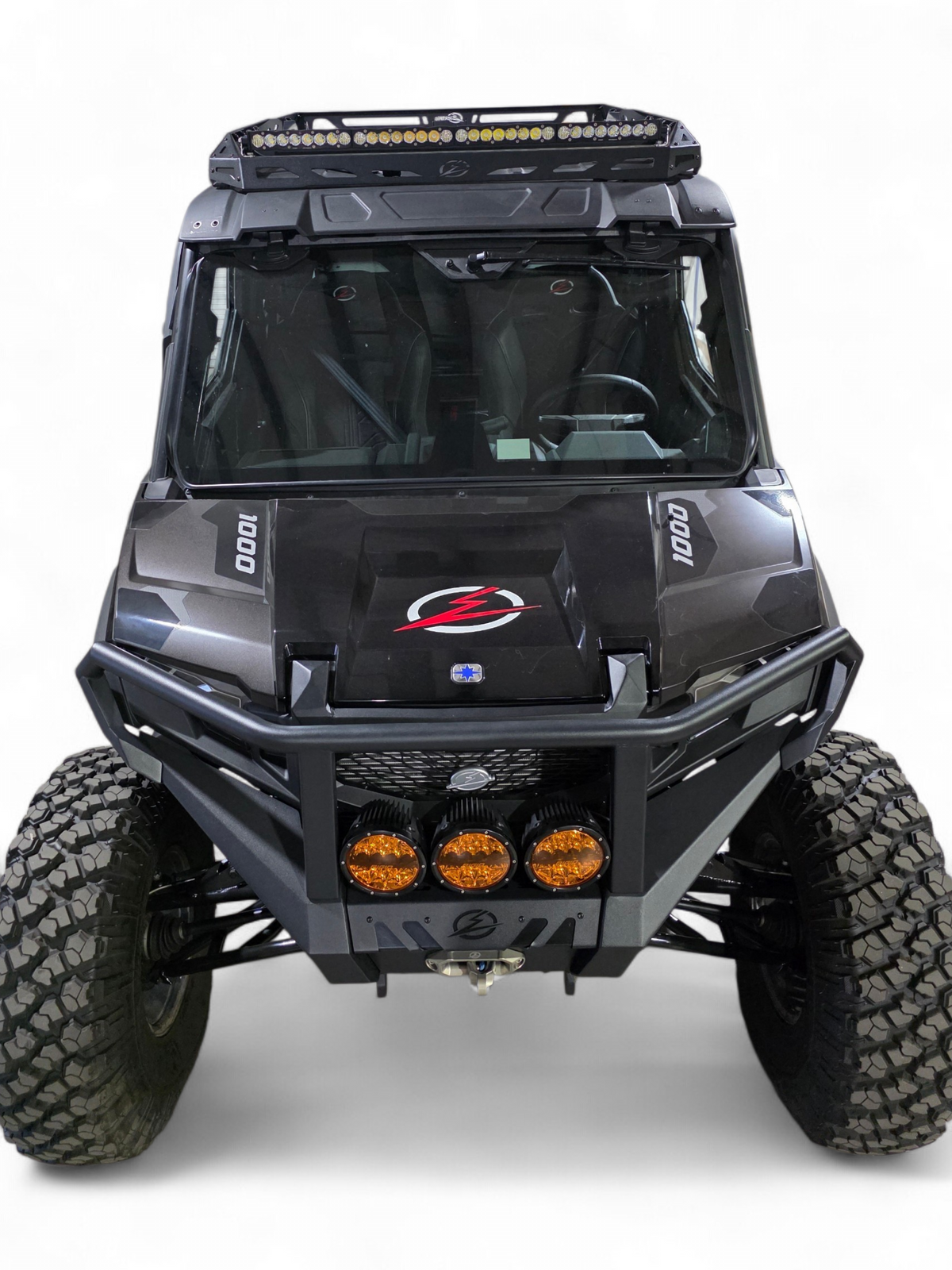 2024+ Polaris Xpedition XP5 / ADV5 4-Seat Roof Rack vehicle with roof rack front — Elektric Offroad