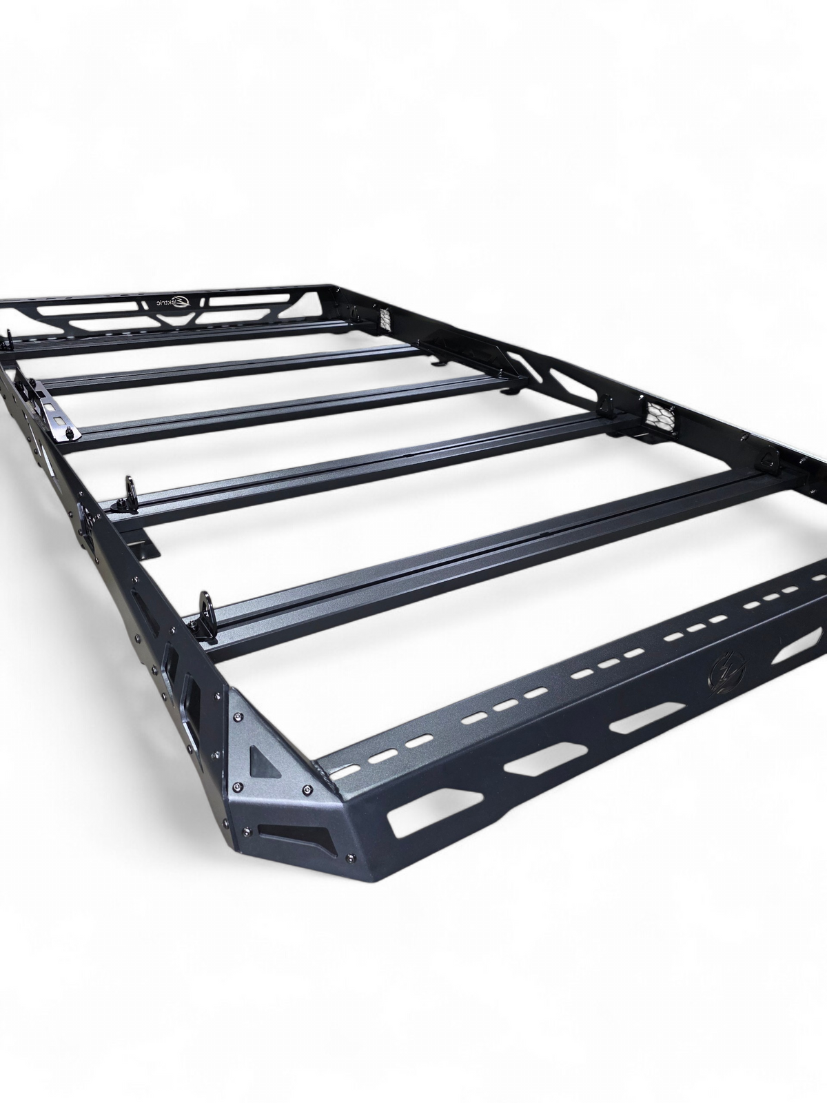 2024+ Polaris Xpedition ADV5 4-Seat Roof Rack roof rack product angle — Elektric Offroad