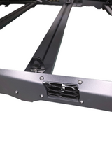 2024+ Polaris Xpedition ADV5 4-Seat Roof Rack center latch detail — Elektric Offroad