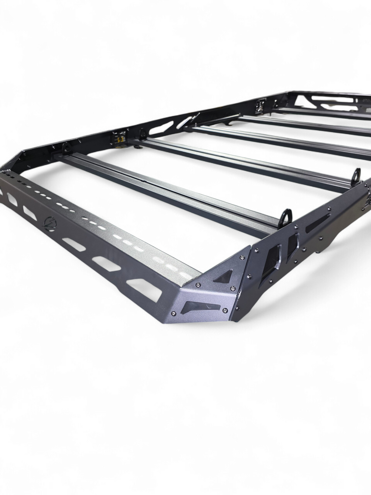 2024+ Polaris Xpedition ADV5 4-Seat Roof Rack roof rack product rear angle — Elektric Offroad