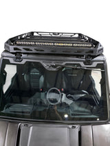 2024+ Polaris Xpedition XP5 / ADV5 4-Seat Roof Rack roof rack installed side view — Elektric Offroad