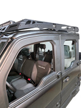 2024+ Polaris Xpedition XP5 / ADV5 4-Seat Roof Rack roof rack installed roof-side view — Elektric Offroad