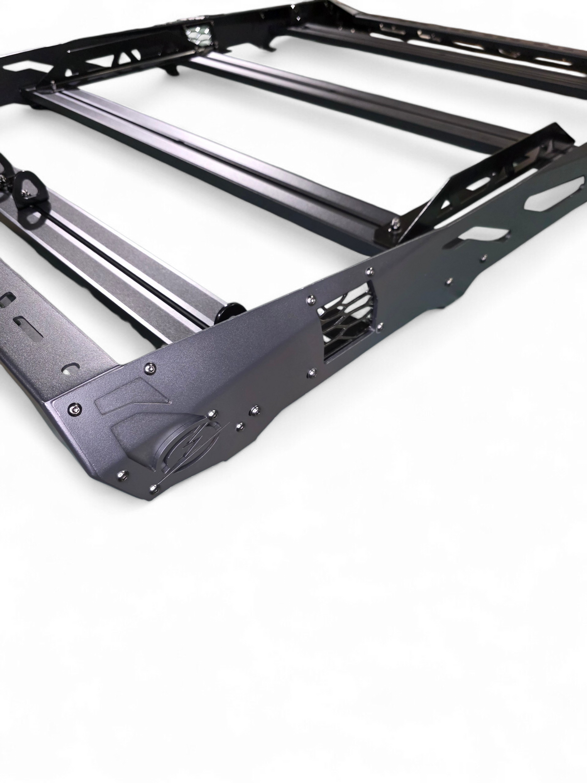 2024+ Polaris Xpedition XP5 / ADV5 4-Seat Roof Rack roof rack rear corner — Elektric Offroad