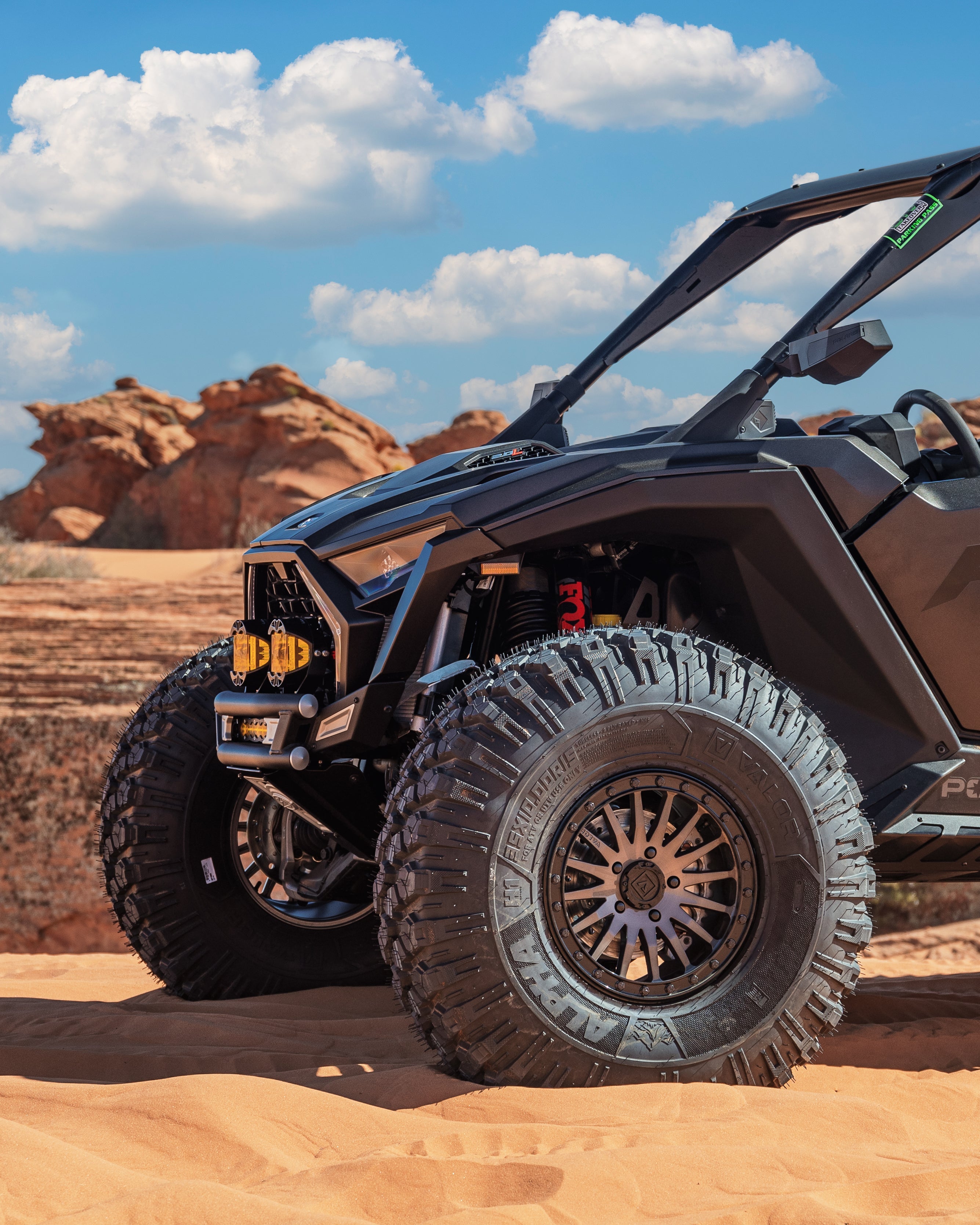 Photo of 2022 + Polaris Pro R, Pro S, Turbo R Amp Front Bumper by Elektric Offroad - Premium for UTVs / Side by Sides