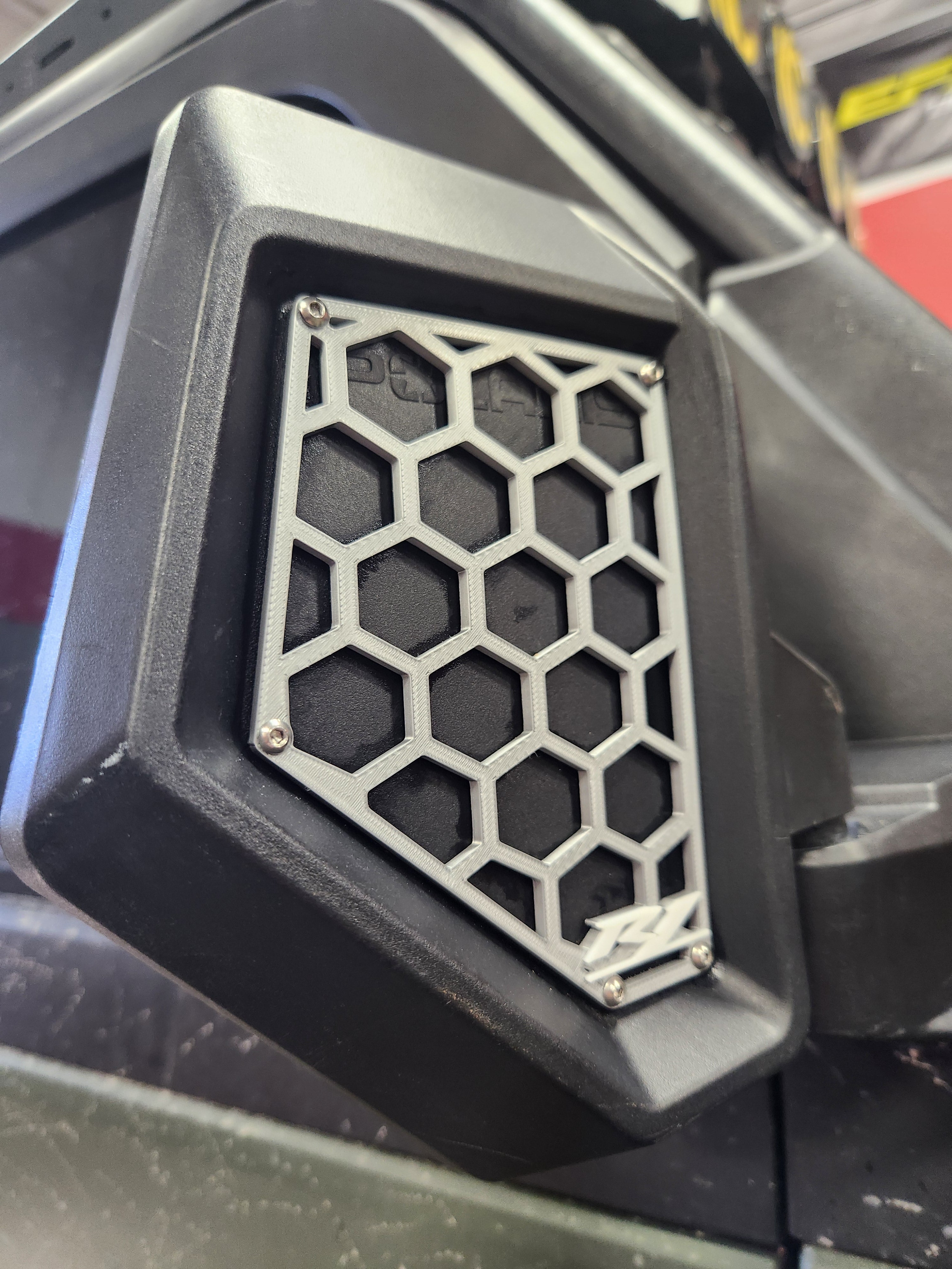Photo of Polaris Xpedition Mirror Covers by R1 - Premium Grilles for UTVs / Side by Sides