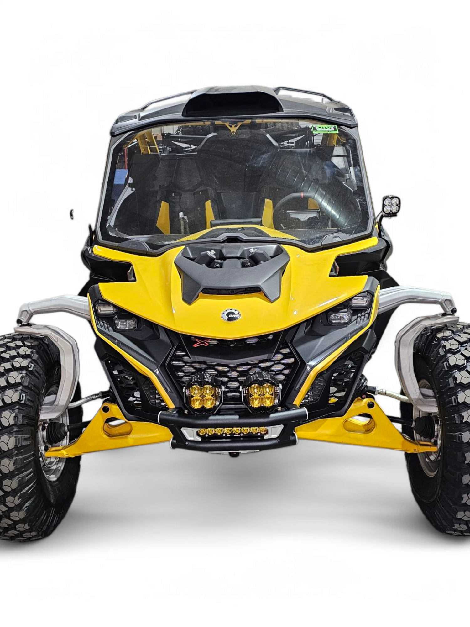 Photo of 2024 + Can-Am Maverick R Amp front winch bumper by Elektric Offroad - Premium for UTVs / Side by Sides
