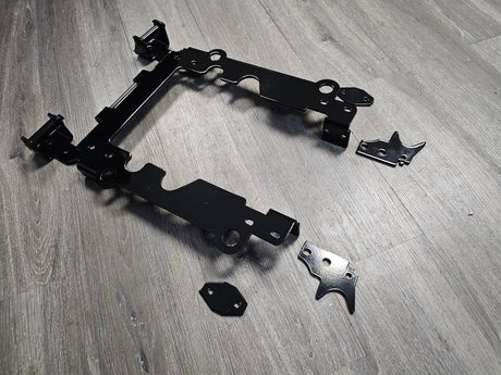 Photo of 2025+ PRO SEAT LOWERING BASE (PRO R/ PRO S/ PRO XP) by L&W Fab - Premium Seat Base for UTVs / Side by Sides