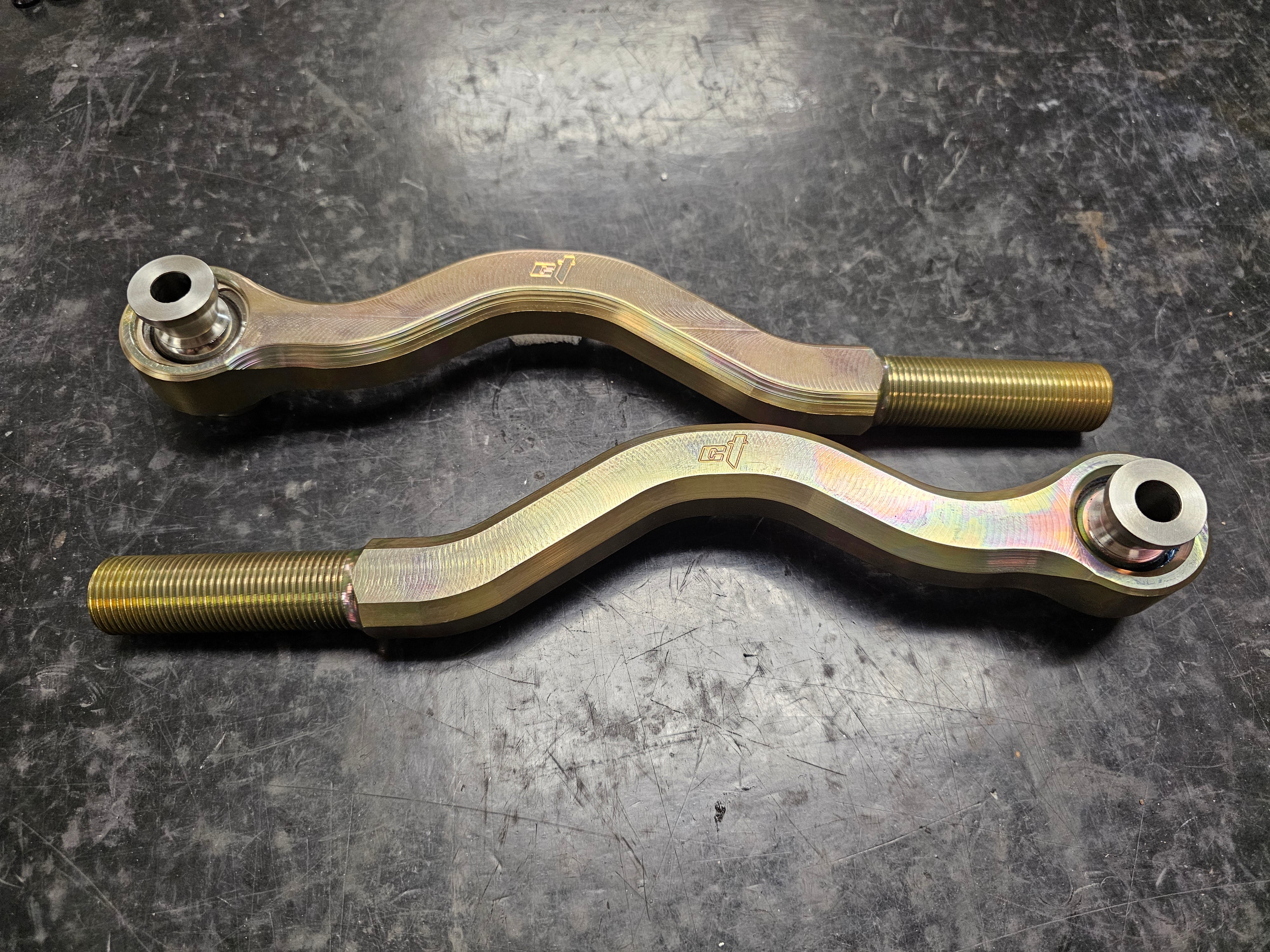 Photo of Maverick R Chromoly Outer Tie Rod Ends by CT Race Worx - Premium Steering for UTVs / Side by Sides