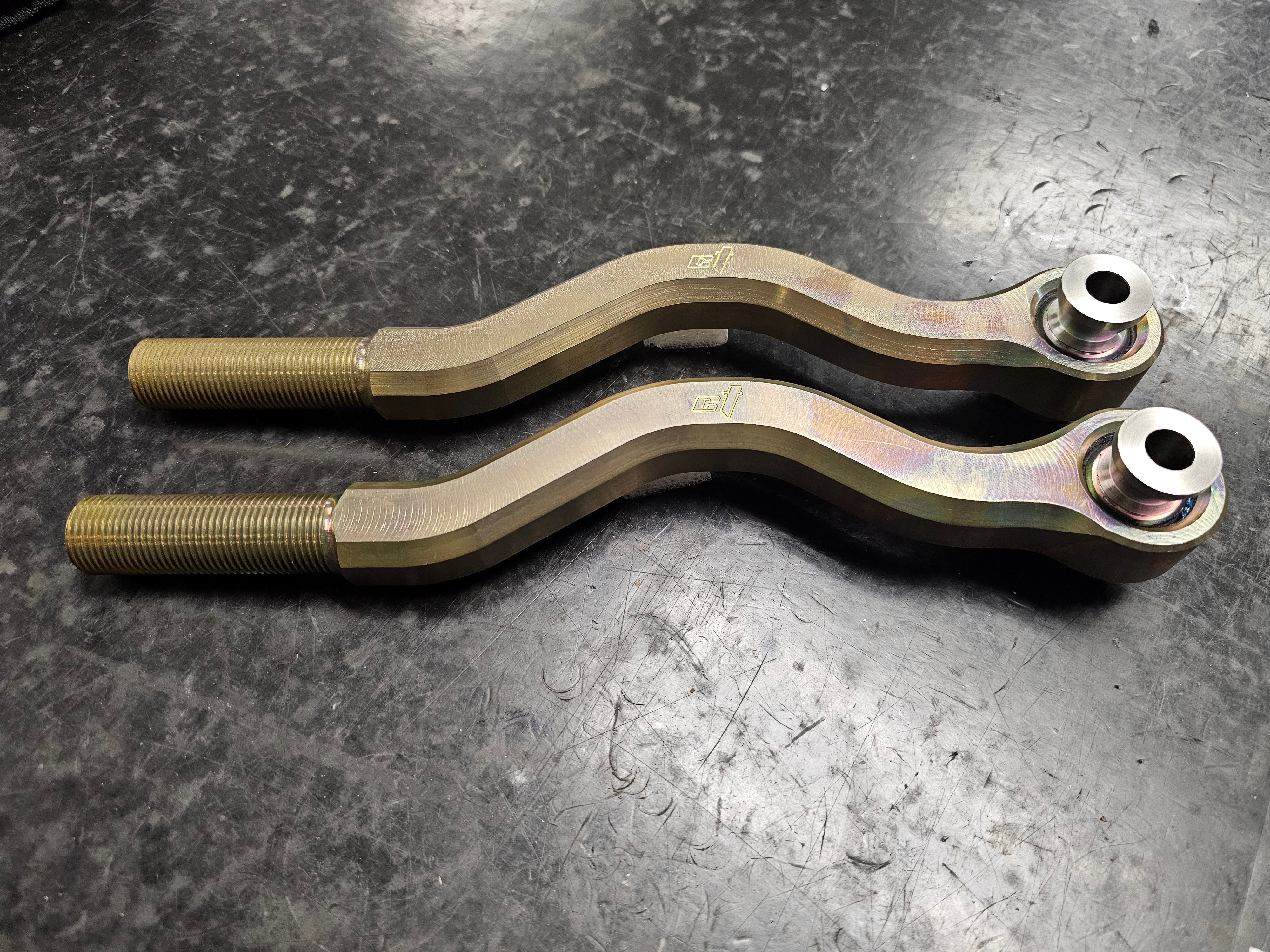Photo of Maverick R Chromoly Outer Tie Rod Ends by CT Race Worx - Premium Steering for UTVs / Side by Sides