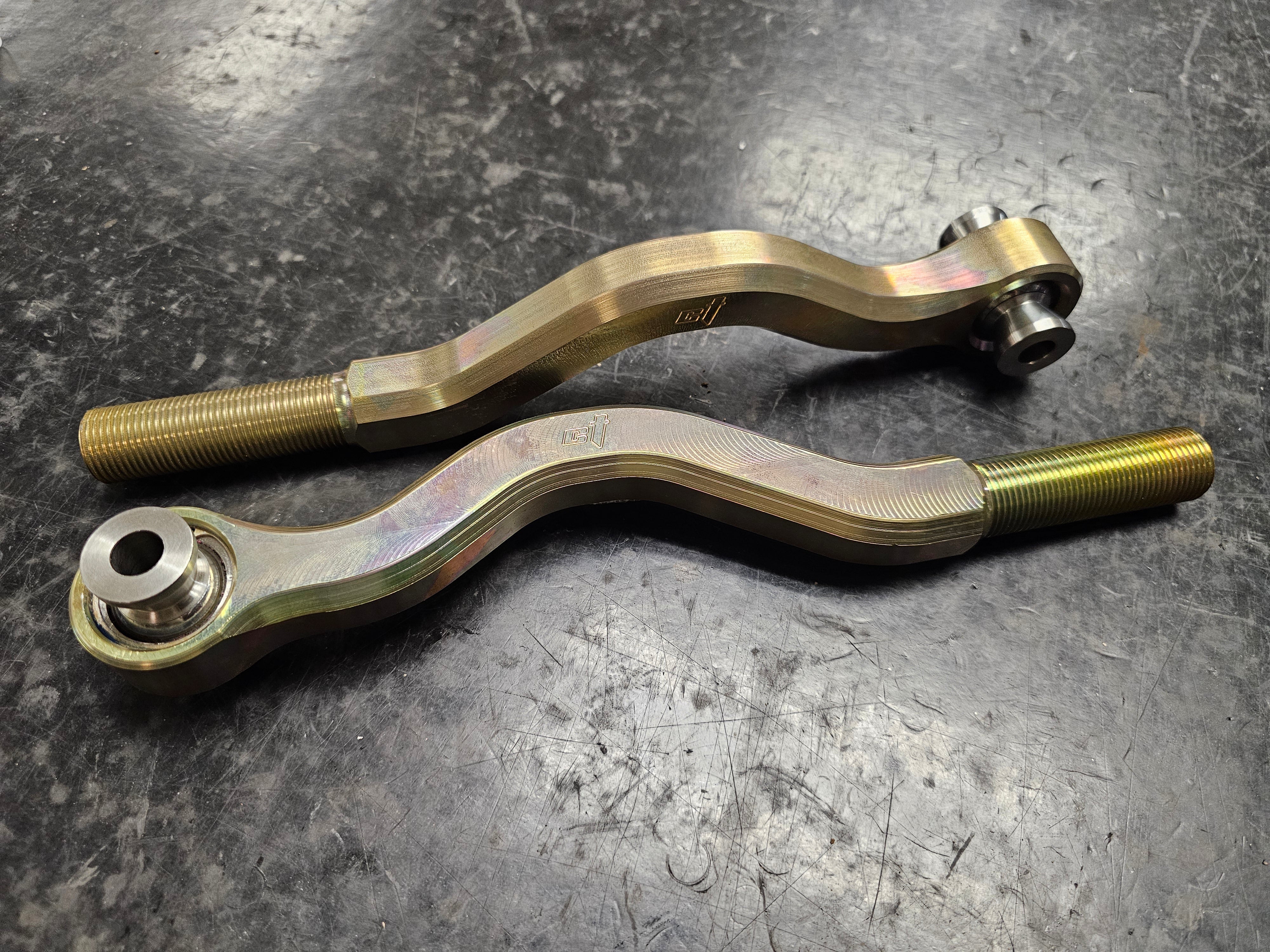 Photo of Maverick R Chromoly Outer Tie Rod Ends by CT Race Worx - Premium Steering for UTVs / Side by Sides