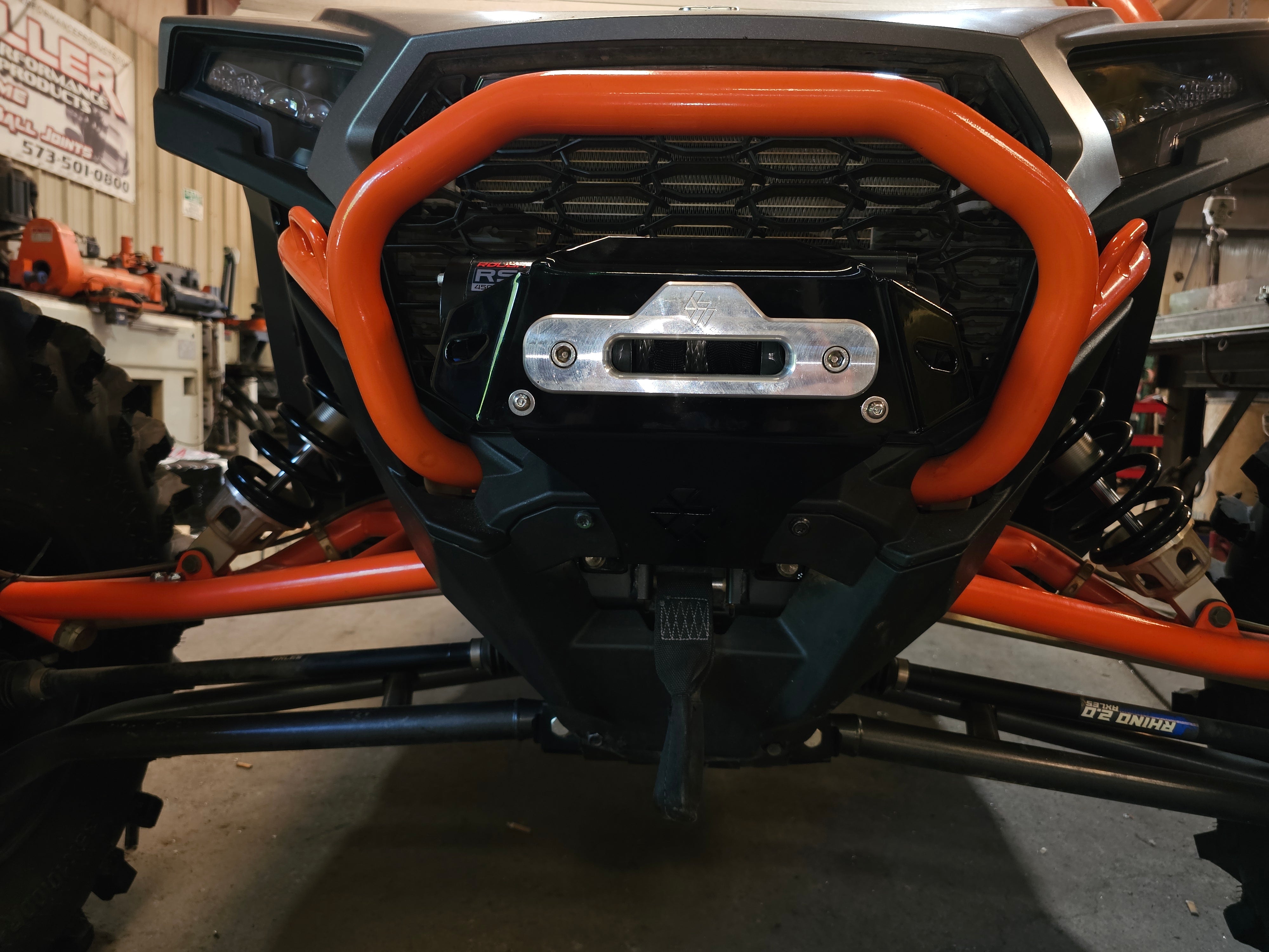 Photo of 2024+ XP 1000 Winch Mount by L&W Fab - Premium Accessories for UTVs / Side by Sides