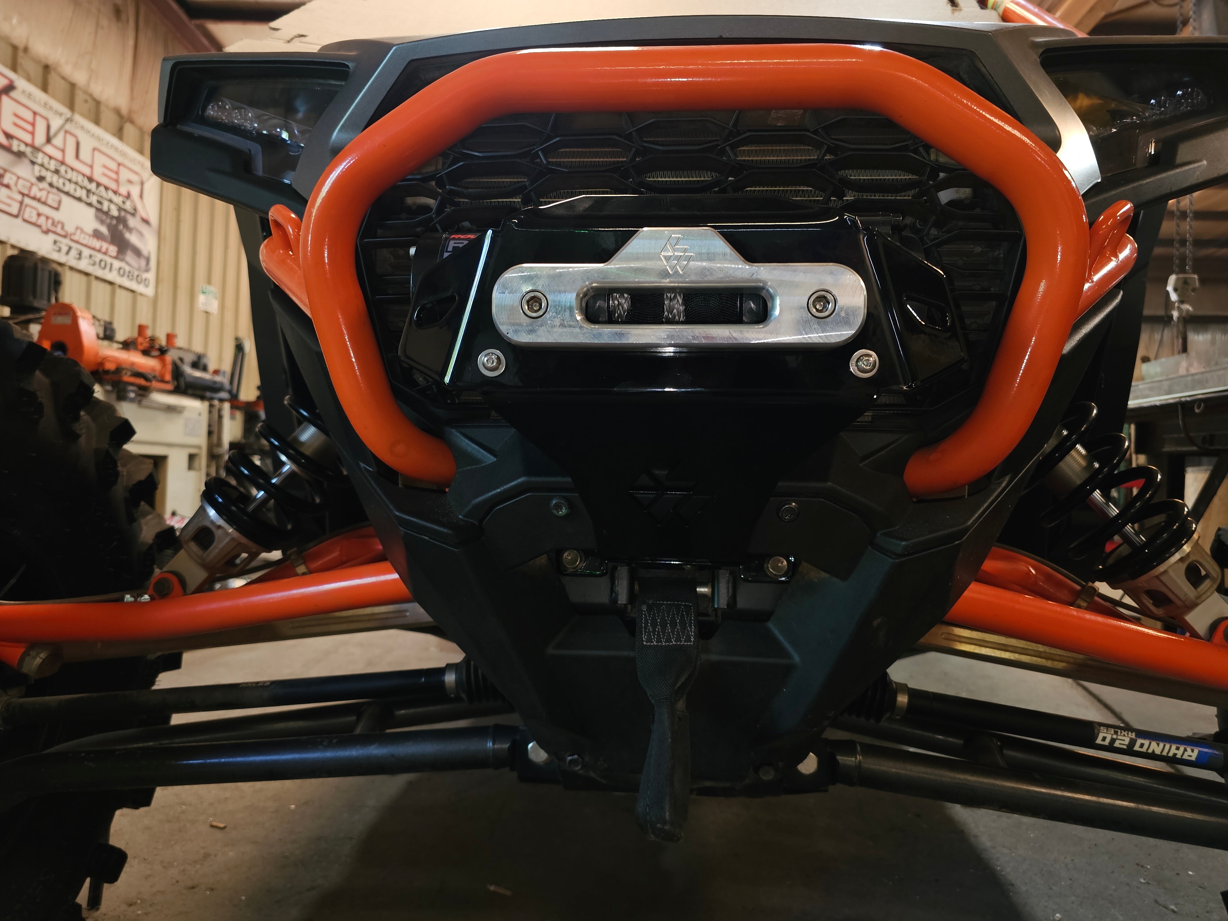 Photo of 2024+ XP 1000 Winch Mount by L&W Fab - Premium Accessories for UTVs / Side by Sides