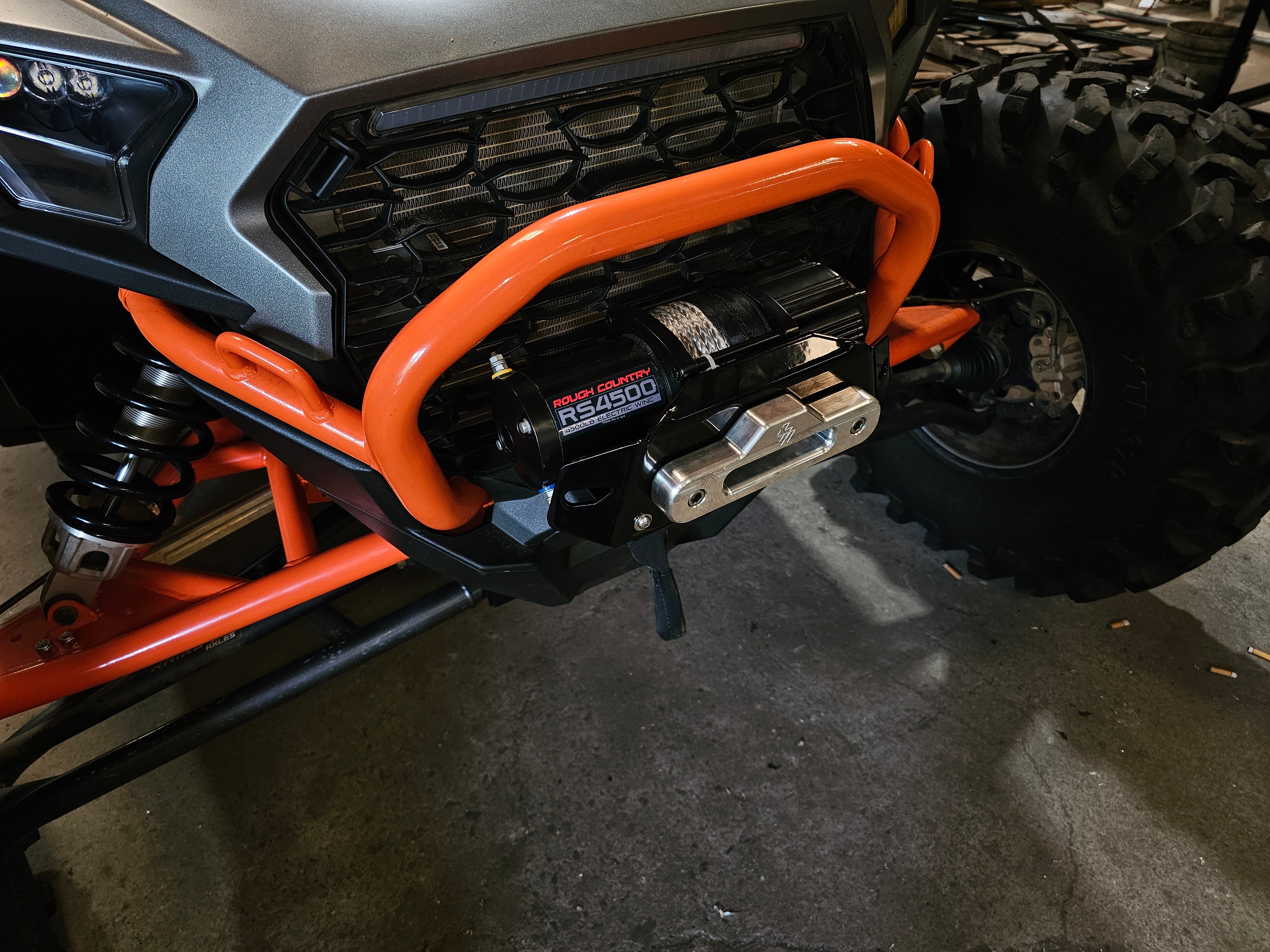 Photo of 2024+ XP 1000 Winch Mount by L&W Fab - Premium Accessories for UTVs / Side by Sides