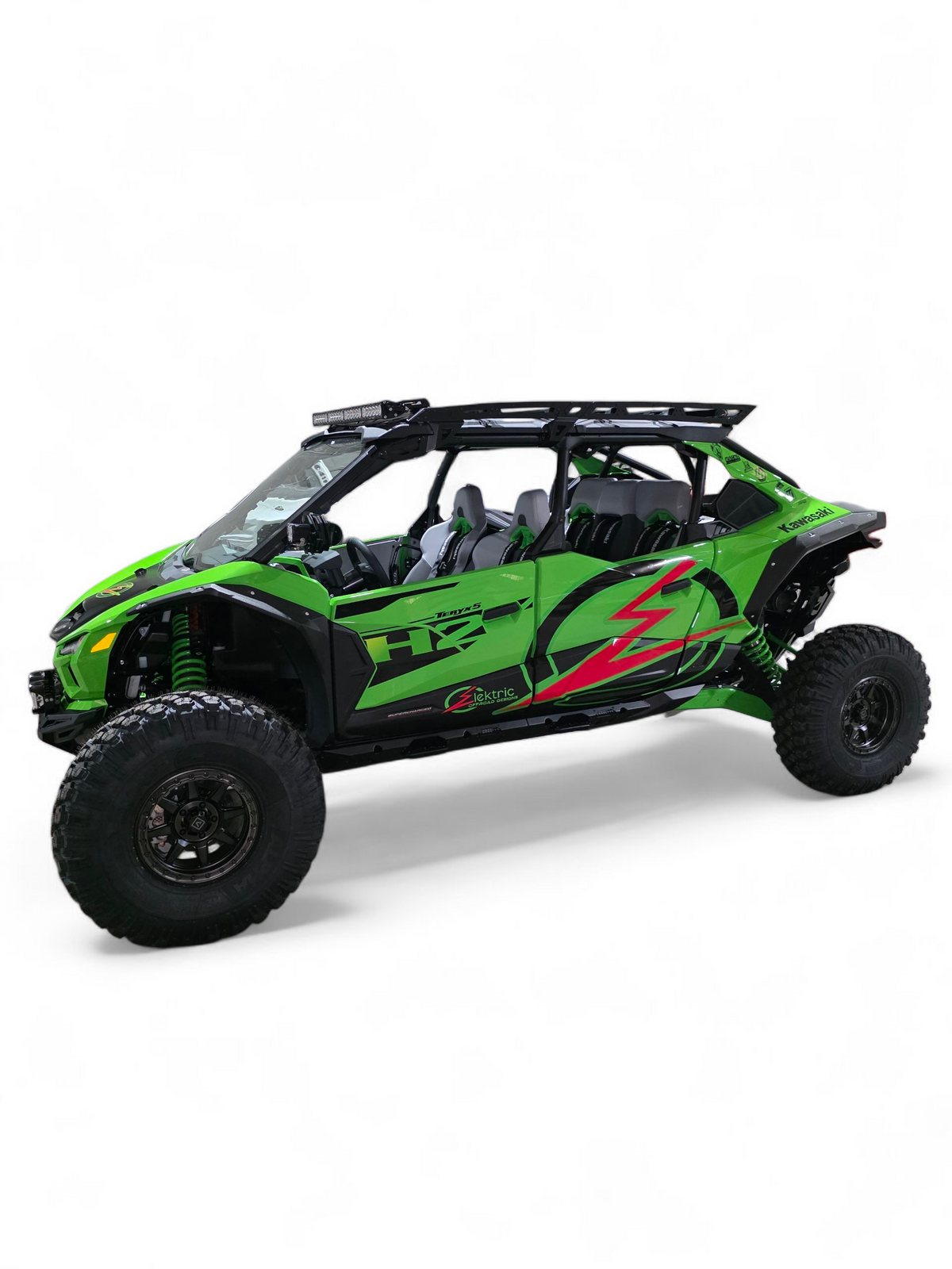 2026 Kawasaki Teryx H2 Roof Rack by Elektric Offroad