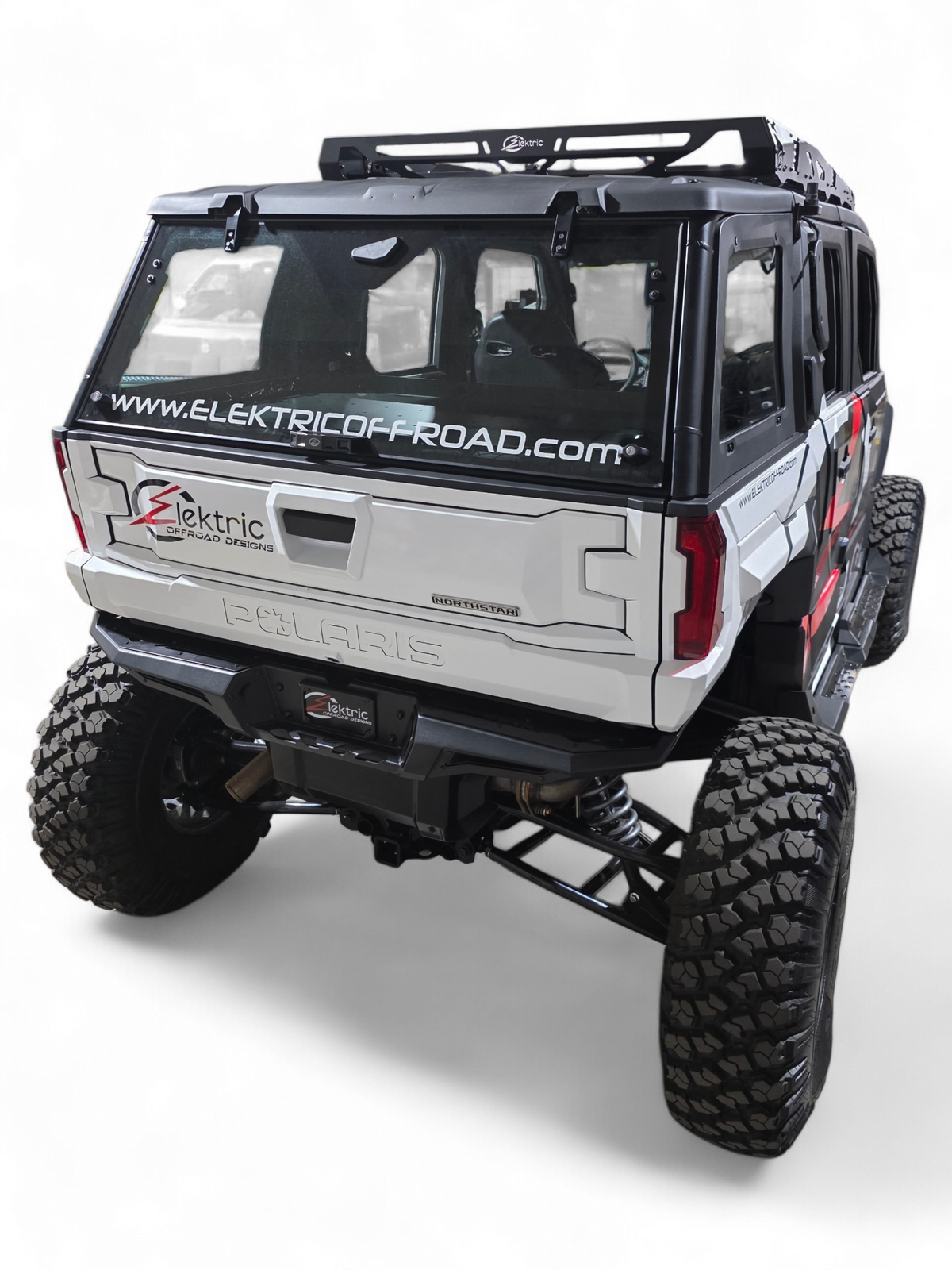 2024+ Polaris Xpedition XP5 / ADV5 4-Seat Roof Rack vehicle with roof rack rear — Elektric Offroad