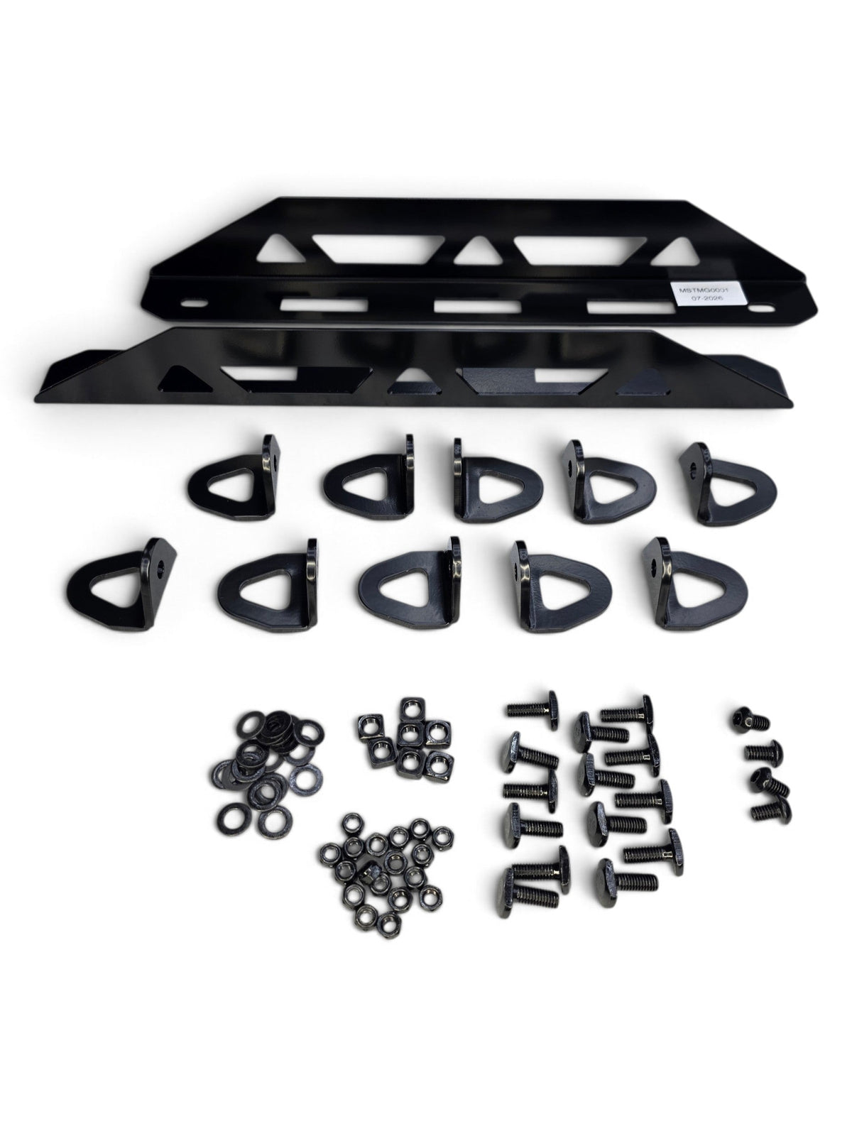 Universal UTV Roof Rack Tie-Down Kit tie-down points and hardware — Elektric Offroad