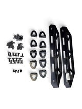 Universal UTV Roof Rack Tie-Down Kit full kit laid out — Elektric Offroad