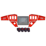 50 Caliber Racing RZR Dash Panel Digital GPS 6 Piece with Switches