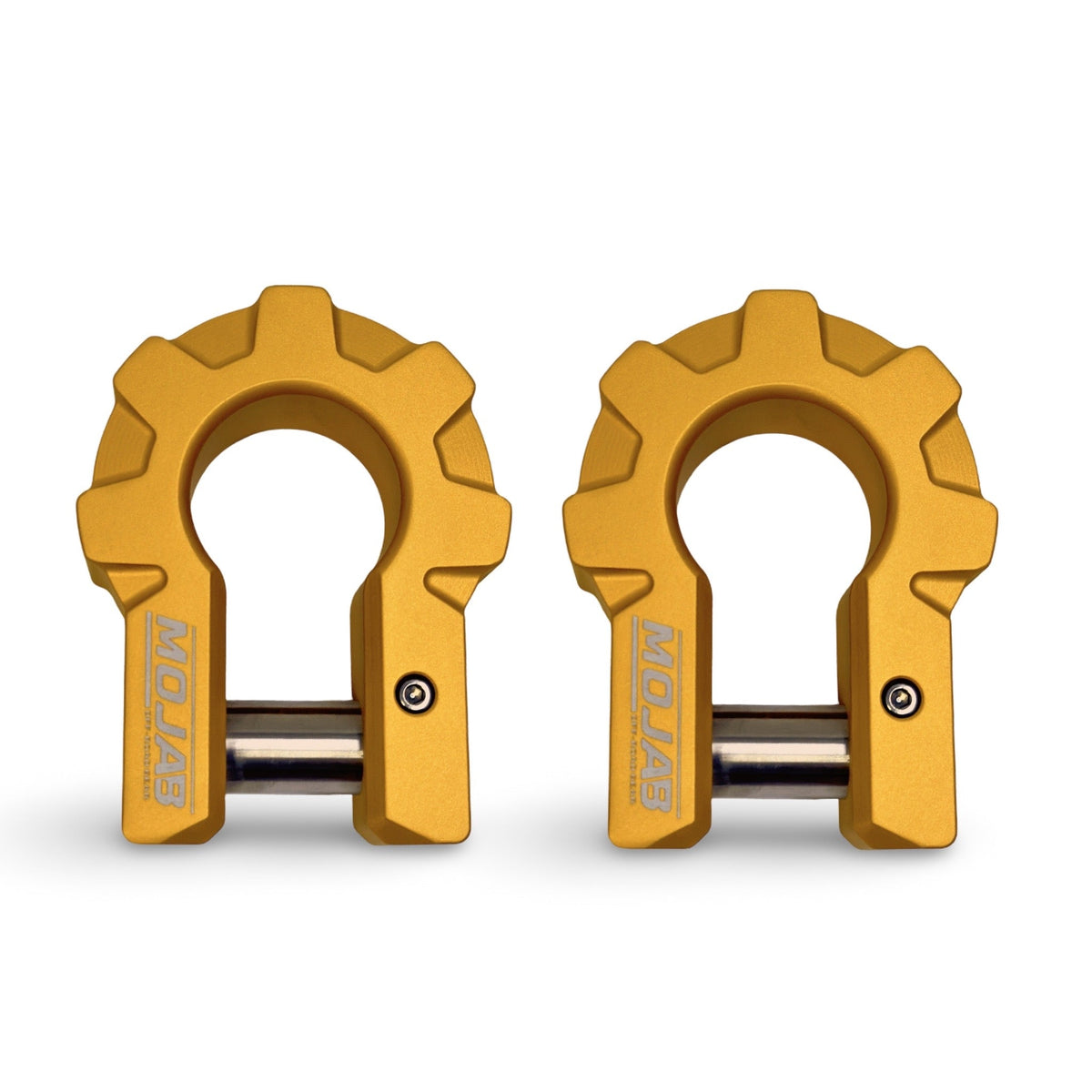 3/4-Inch Aluminum D-Shackle Set - 9 Ton