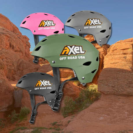 Photo of Off Road Trail Helmet by AXEL OFF ROAD - Premium Helmet for UTVs / Side by Sides
