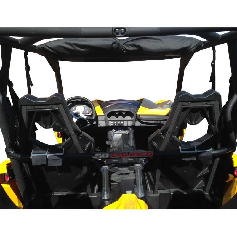 50 Caliber Racing Clamp-On Roll Cage Harness Bar for 2014 Can-Am Maverick MAX 4-Seater