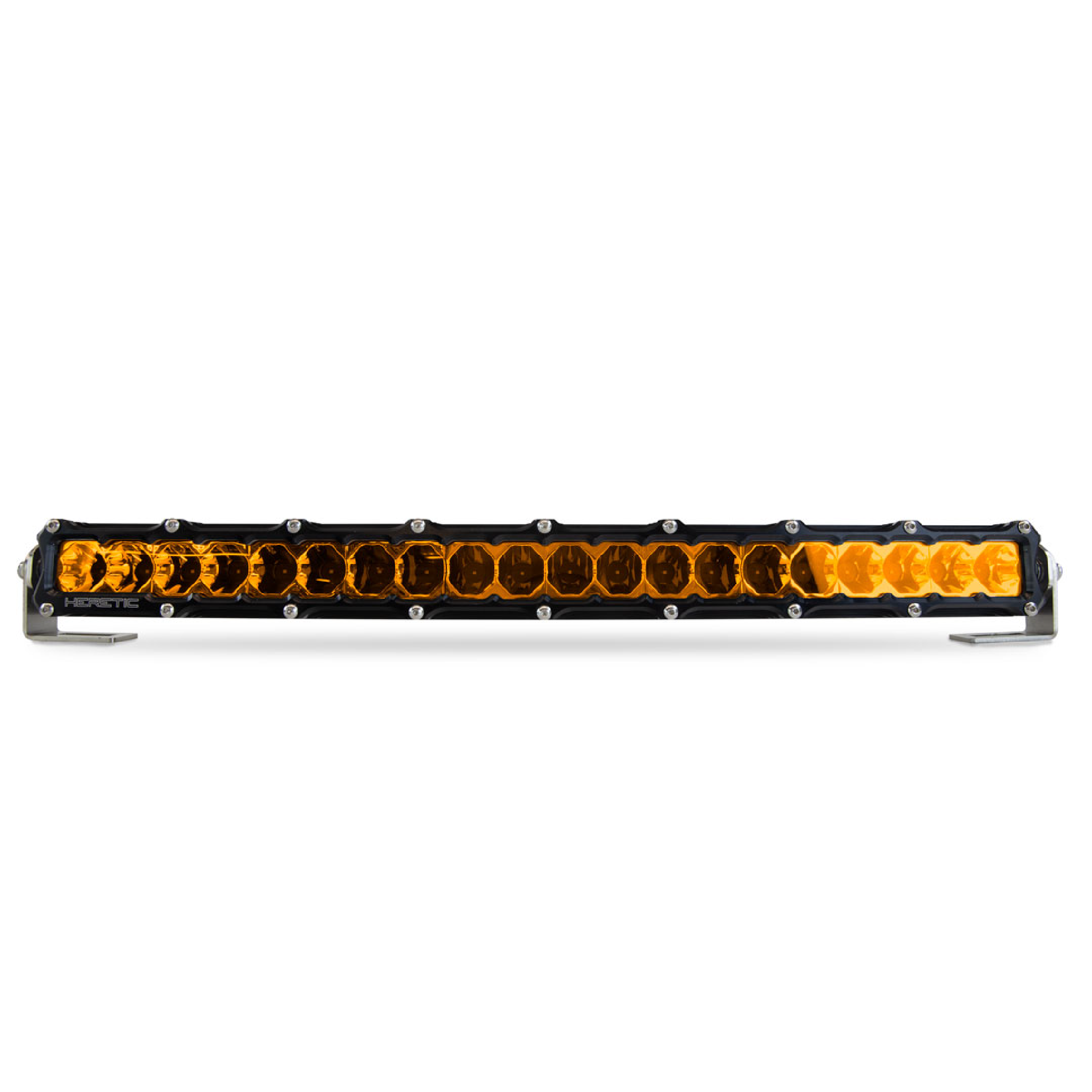 Photo of 20" Amber LED Light Bar by Heretic Studio Dealer Portal - Premium Light Bar for UTVs / Side by Sides