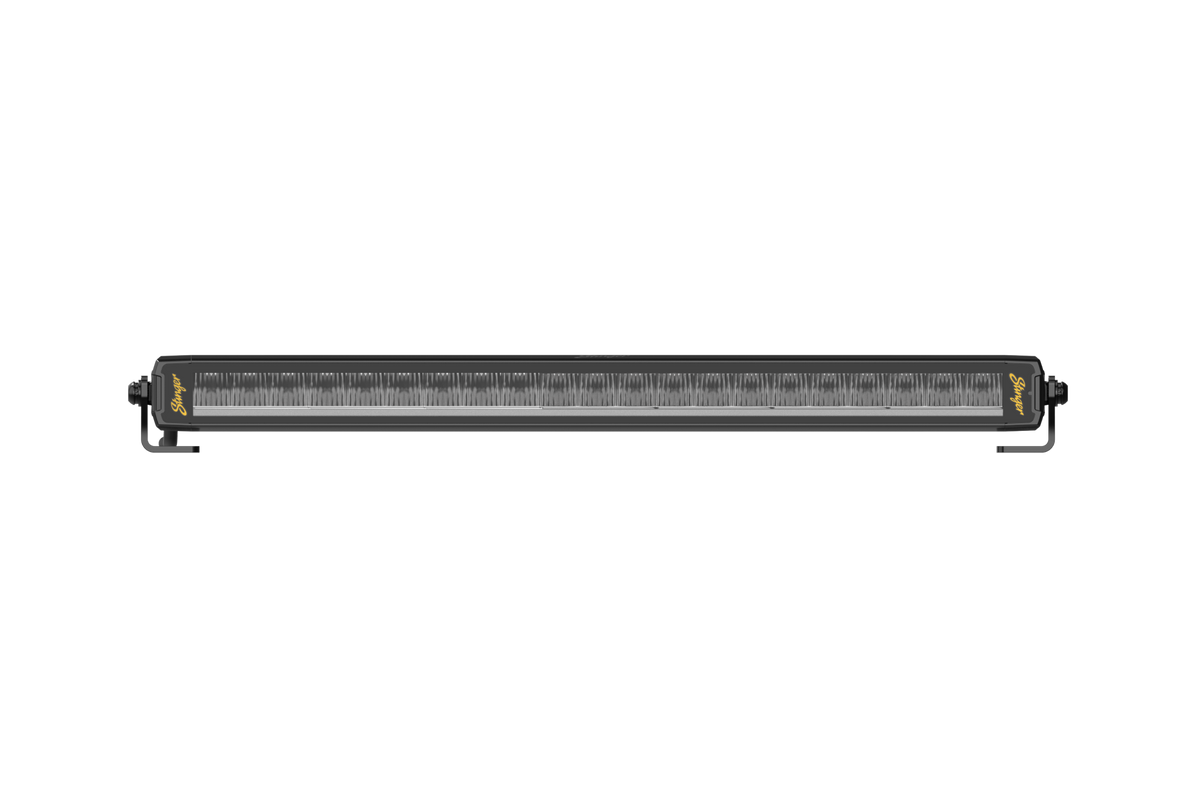 HEXCORE Universal 20" Straight LED Light Bar, Flood Beam with Amber & White Position Light | STL20LB