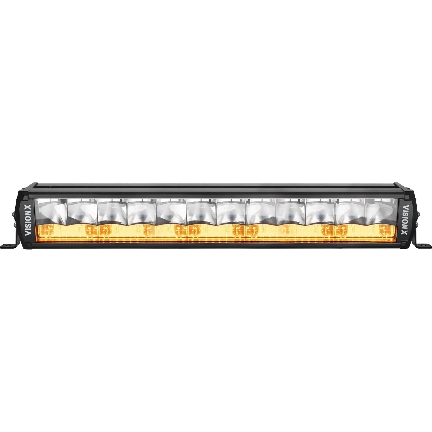 Photo of 20" Shocker Dual Action LED Light Bar | Trail Amber Elliptical by Vision X Off-Road - Premium LED Light Bar for UTVs / Side by Sides