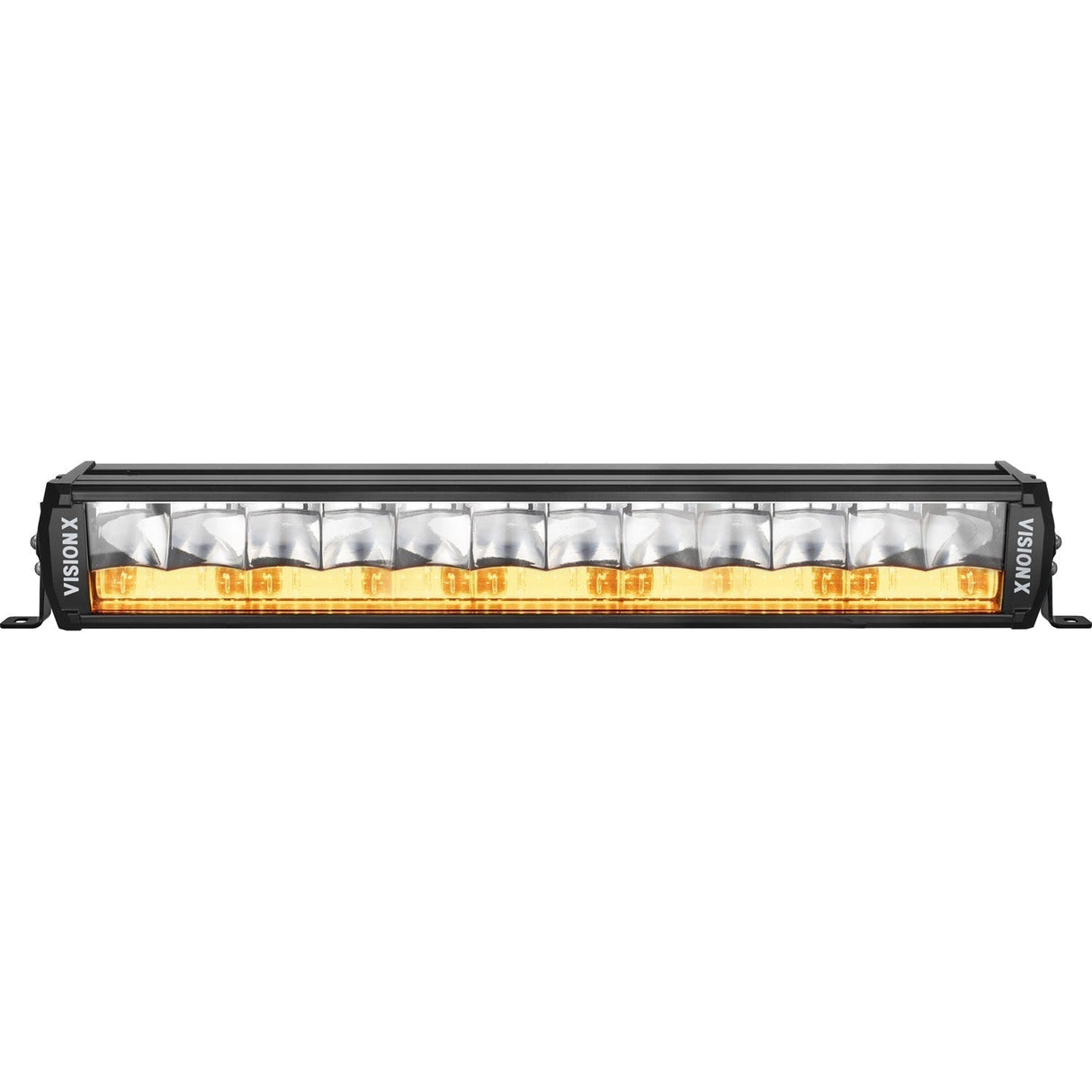 Photo of 20" Shocker Dual Action LED Light Bar | Trail Amber Elliptical by Vision X Off-Road - Premium LED Light Bar for UTVs / Side by Sides