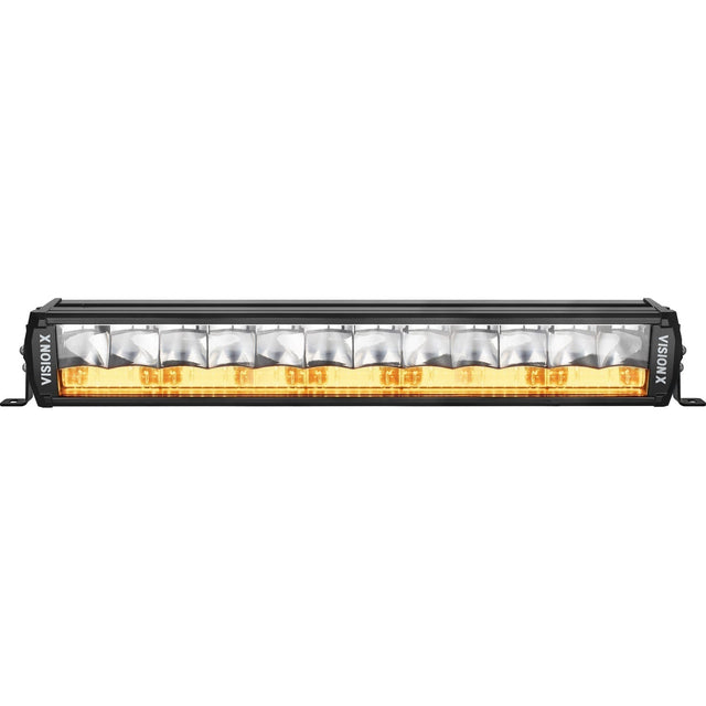 Photo of 20" Shocker Dual Action LED Light Bar | Trail Amber Elliptical by Vision X Off-Road - Premium LED Light Bar for UTVs / Side by Sides