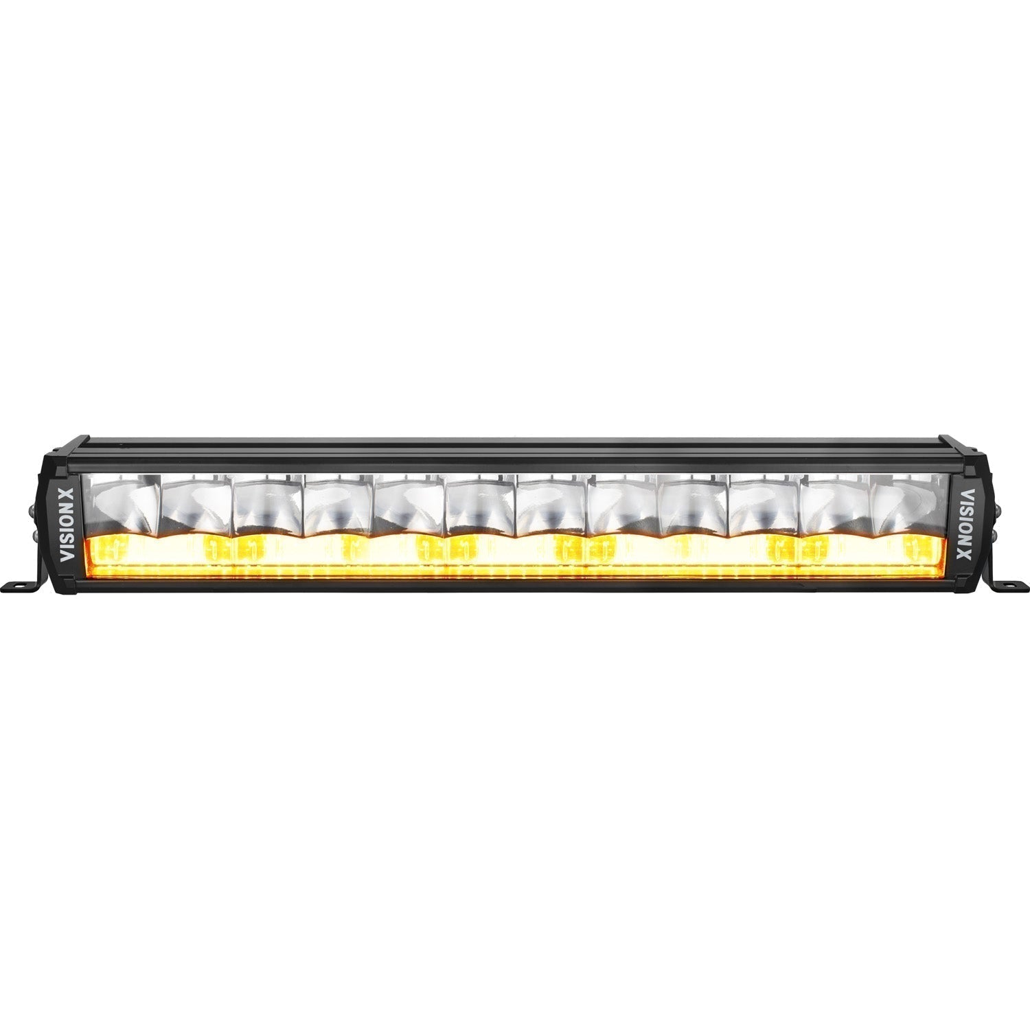 Photo of 20" Shocker Dual Action LED Light Bar | Race Amber Elliptical by Vision X Off-Road - Premium Light Bars for UTVs / Side by Sides