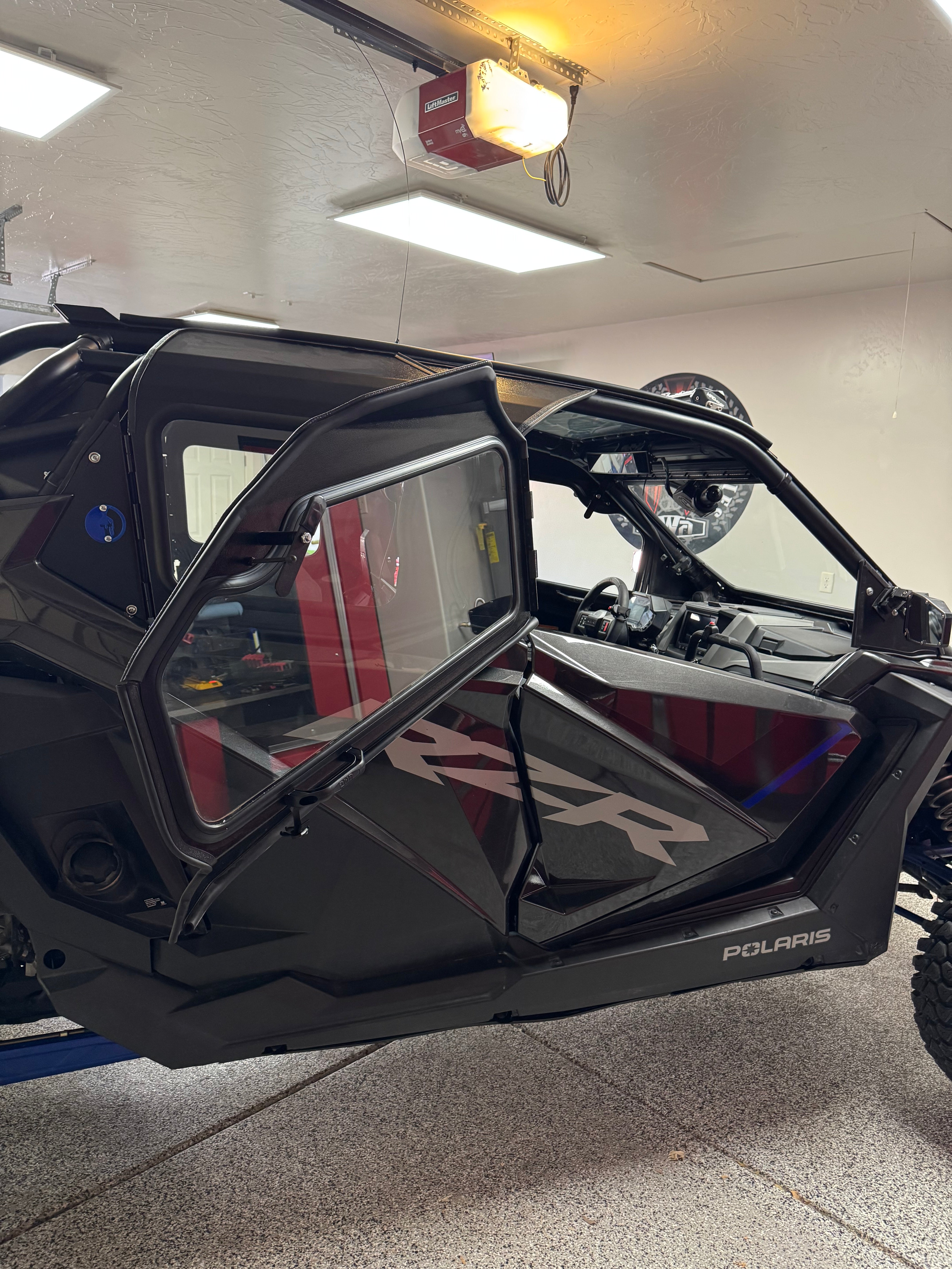 Photo of POLARIS RZR PRO XP / TURBO R 4-SEAT Cab Enclosure 2020-24 "THE VAULT" Upper Side Doors & Panels (Patent Pending) by Dirt Warrior Accessories - Premium VAULT for UTVs / Side by Sides