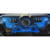 XP1000 3-Piece Billet Aluminum Dash Panel with 6 Switch Capacity - Blue