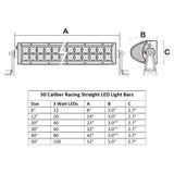 50 Caliber Racing 50 inch LED Light Bar
