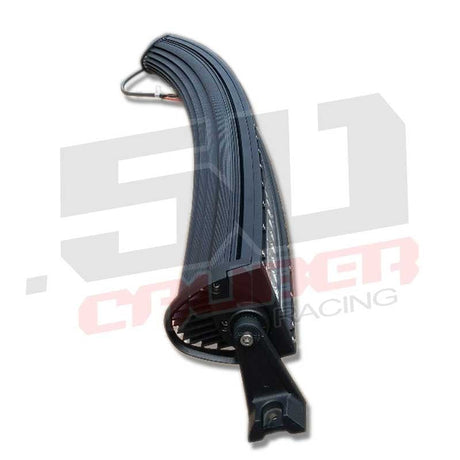50 Caliber Racing 20" Curved LED Light Bar - 120W Flood/Spot Combo + 9,600 Lumens (Radius)