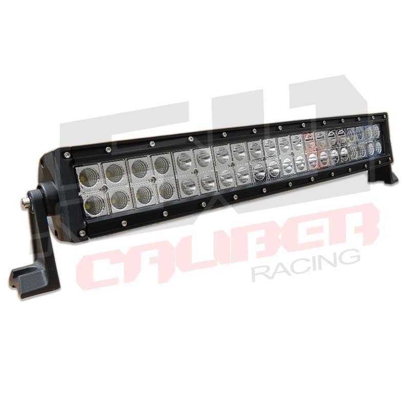 50 Caliber Racing 20" Curved LED Light Bar - 120W Flood/Spot Combo + 9,600 Lumens (Radius)
