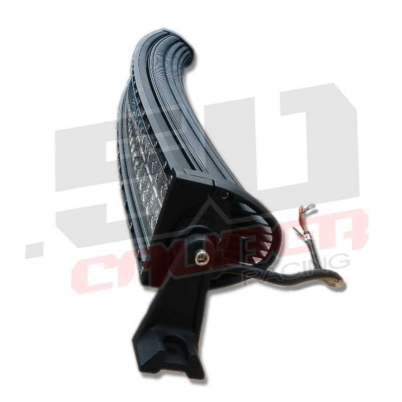 50 Caliber Racing 20" Curved LED Light Bar - 120W Flood/Spot Combo + 9,600 Lumens (Radius)