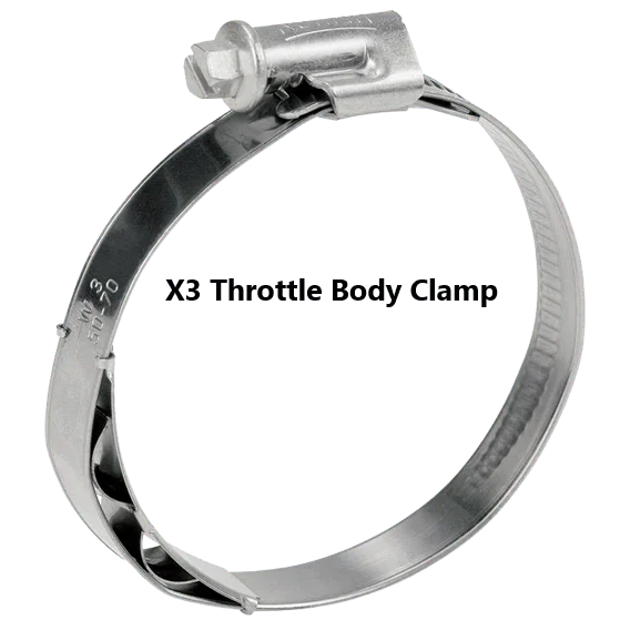 Photo of RPM SXS - RPM Can-Am Maverick X3 Turbo R & RR Stainless Charge Tube Clamp Set by RPM SXS - Premium BOV for UTVs / Side by Sides